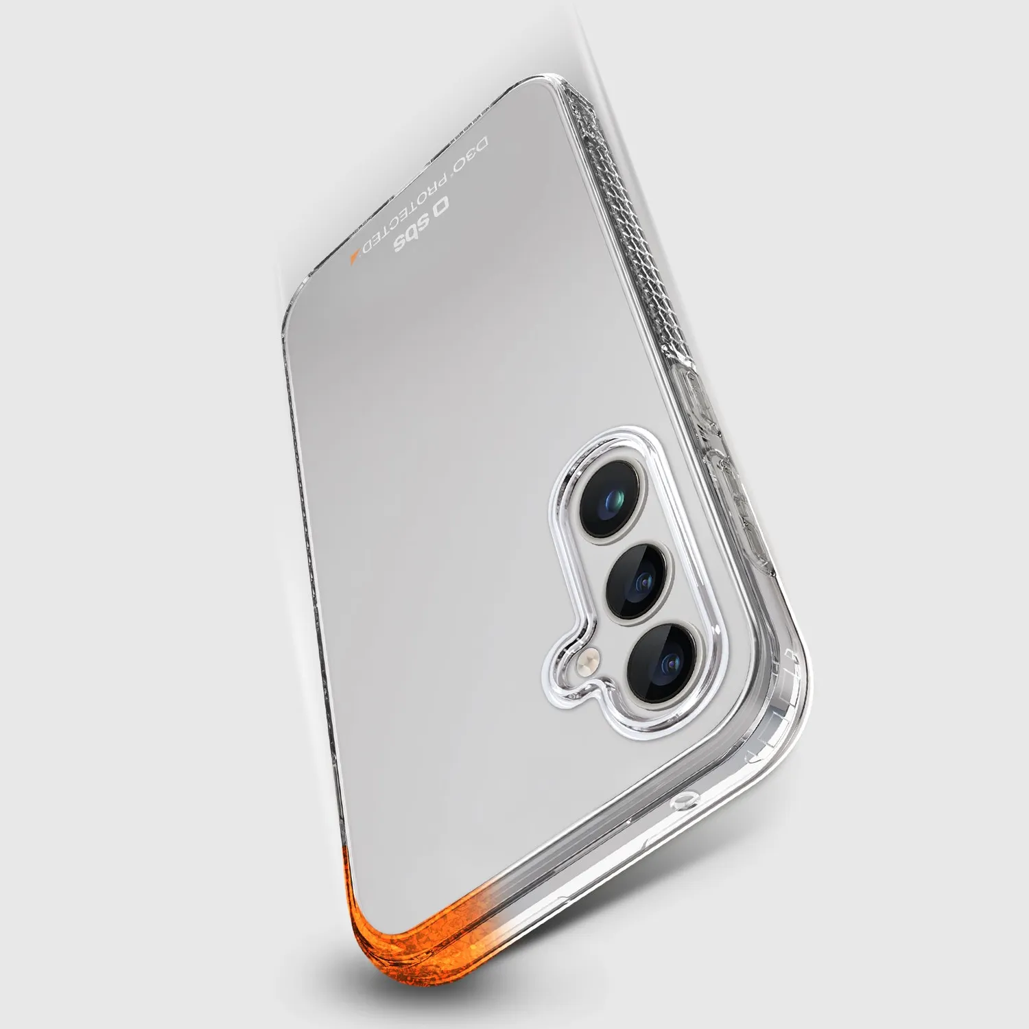 SBS D3O Galaxy A35 Hülle Transparent stoßfest