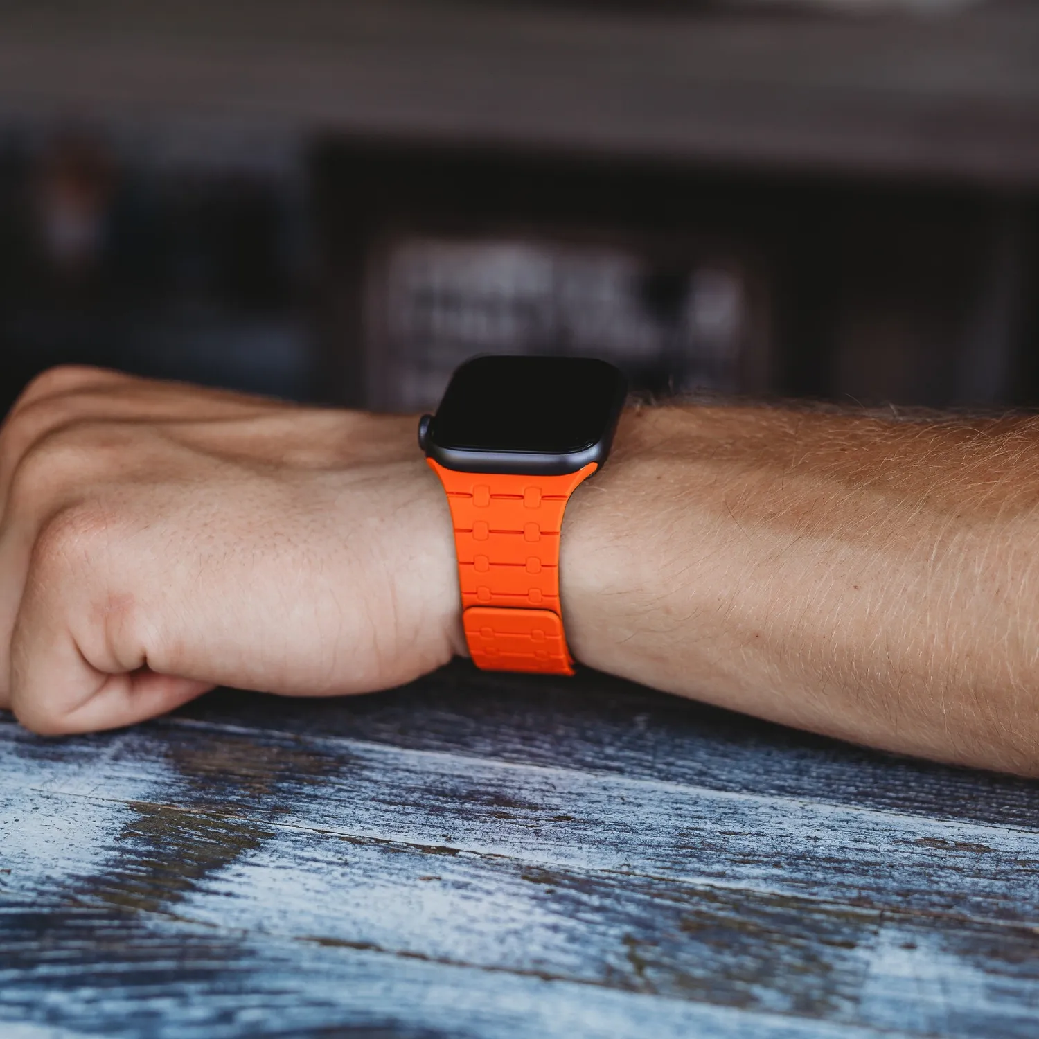 arktisband Nexus Apple Watch Silikonarmband Magnet