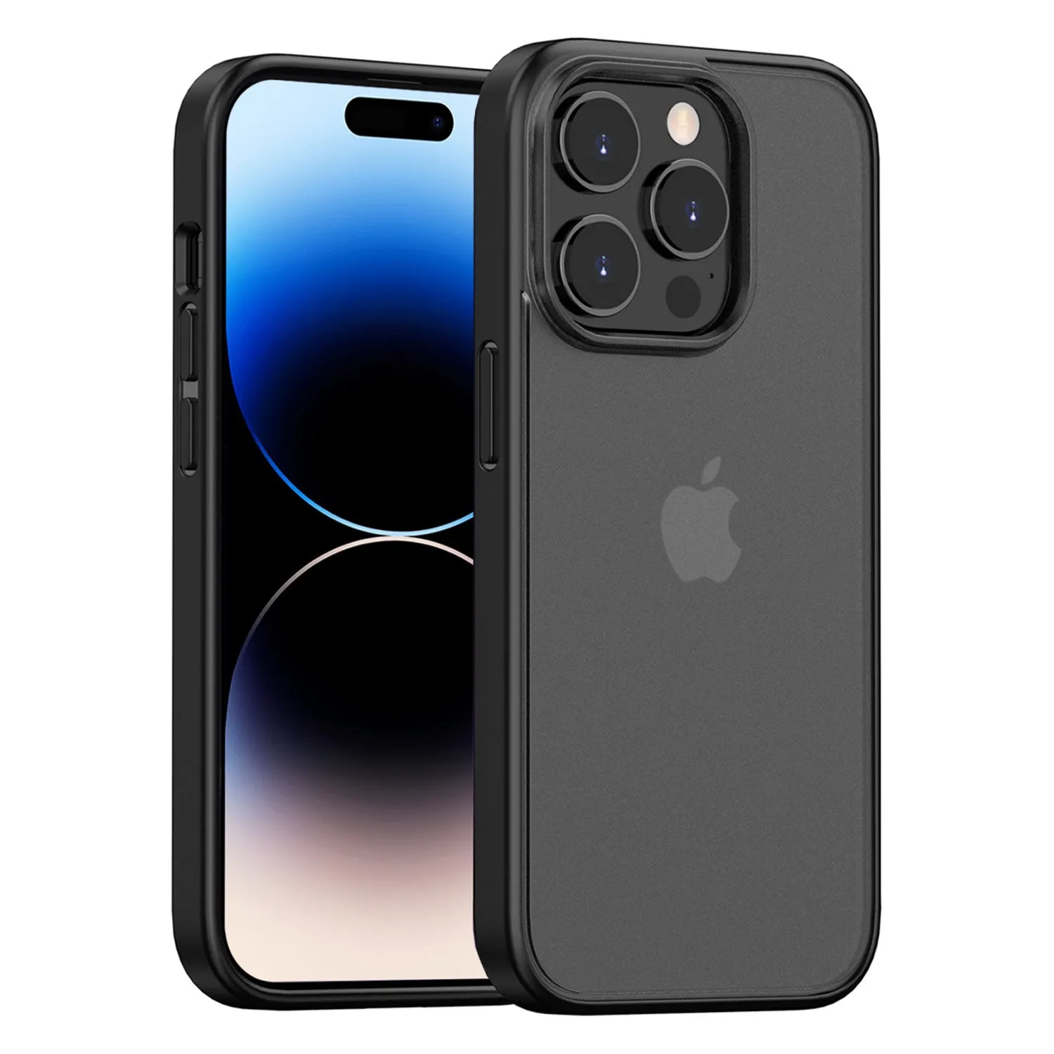 arktis Sector Slim iPhone 15 Pro Hülle Full Black