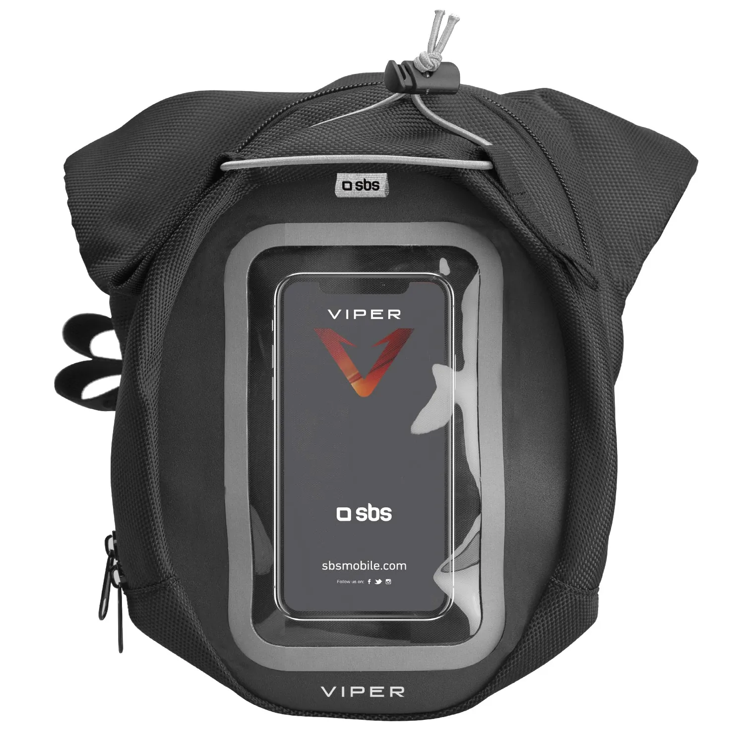 SBS Viper Motorrad Beintasche 6 Zoll Handy wasserdicht