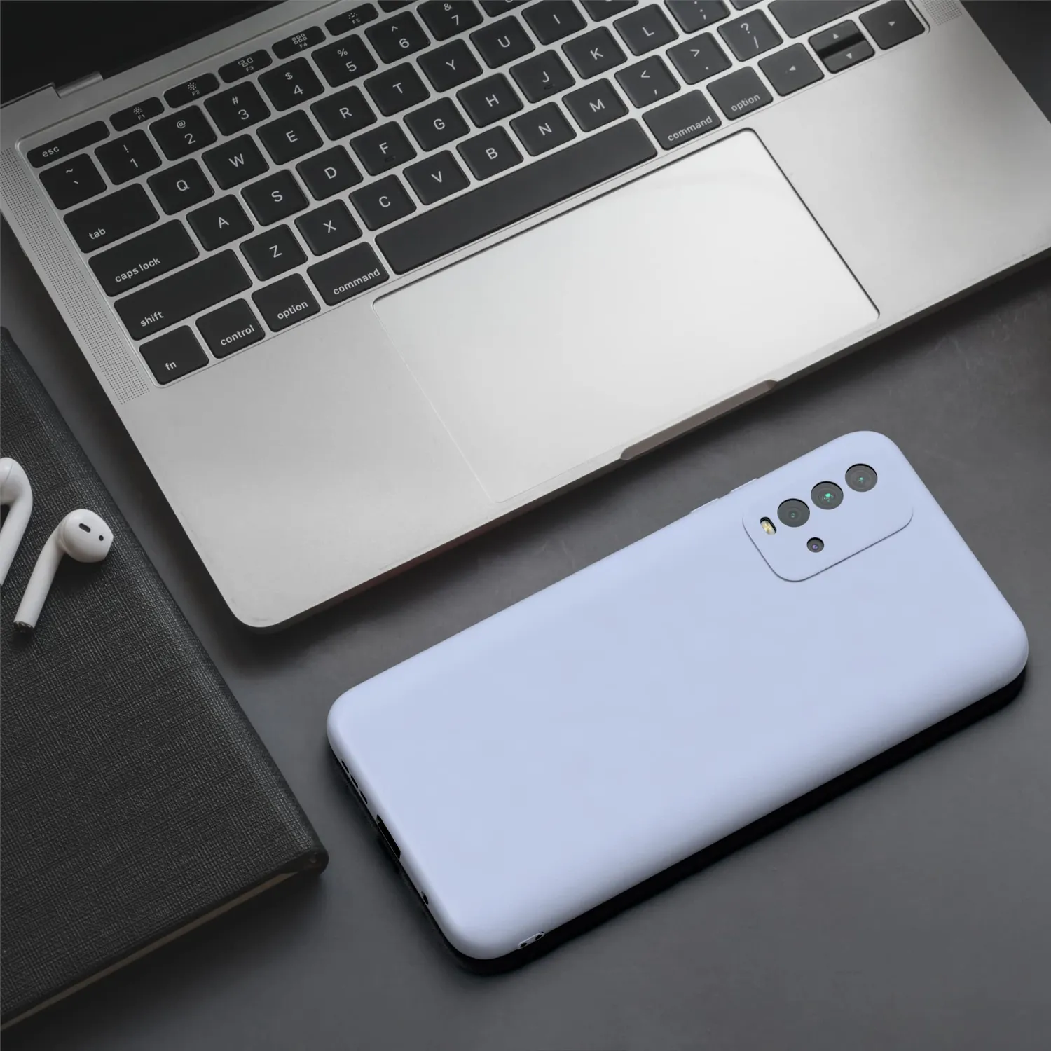 EAZY CASE Redmi 9T Silikonhülle Himmelblau