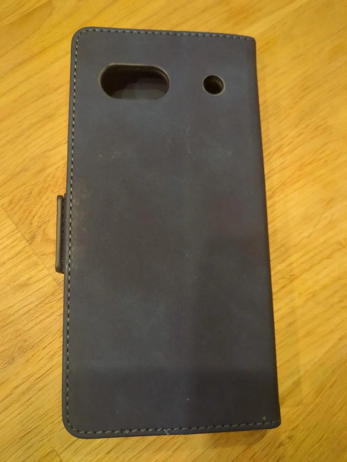 YATWIN Google Pixel 7 Klapphülle Leder Schwarz mit Kartenfach