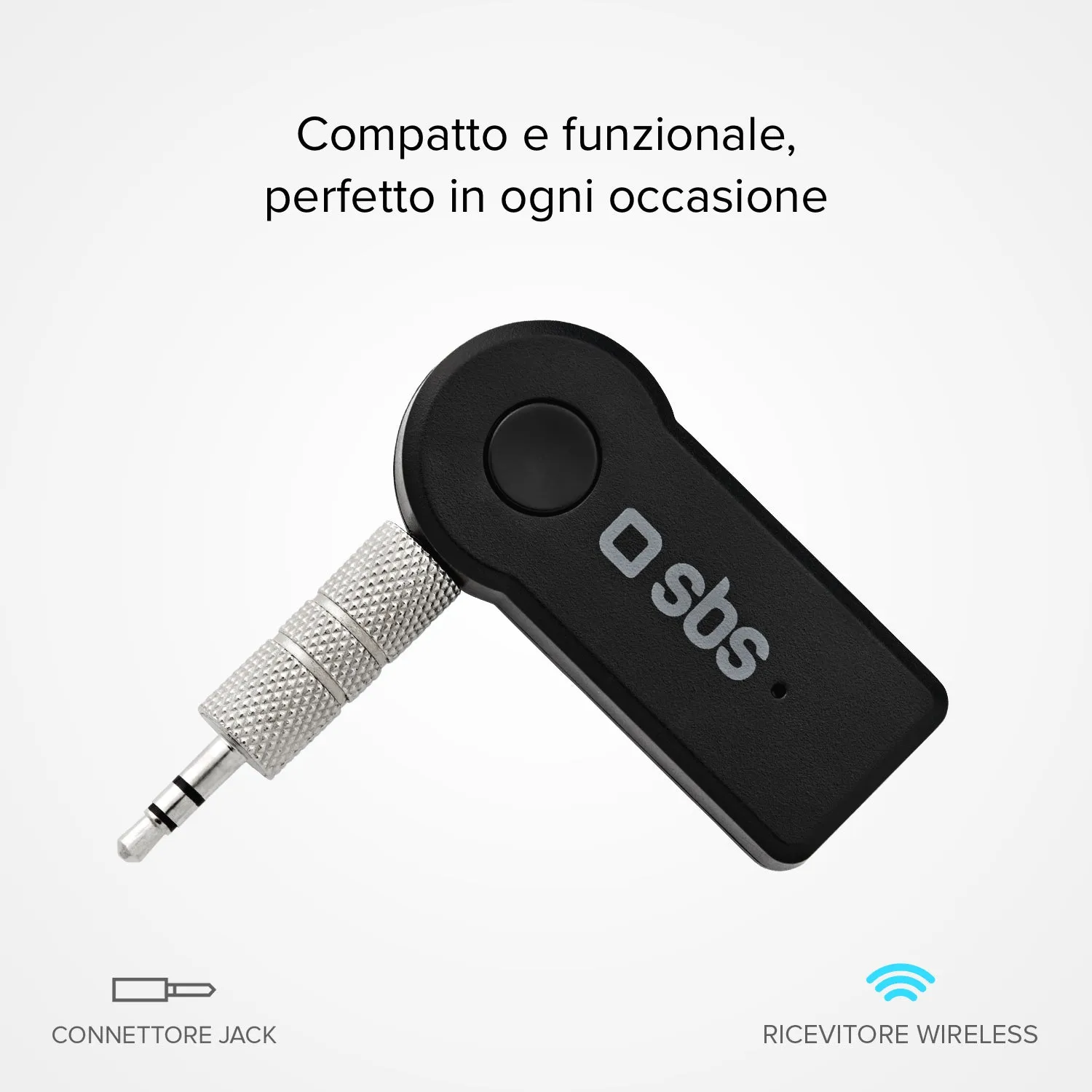 SBS Wireless Bluetooth Empfänger 3,5mm 10m