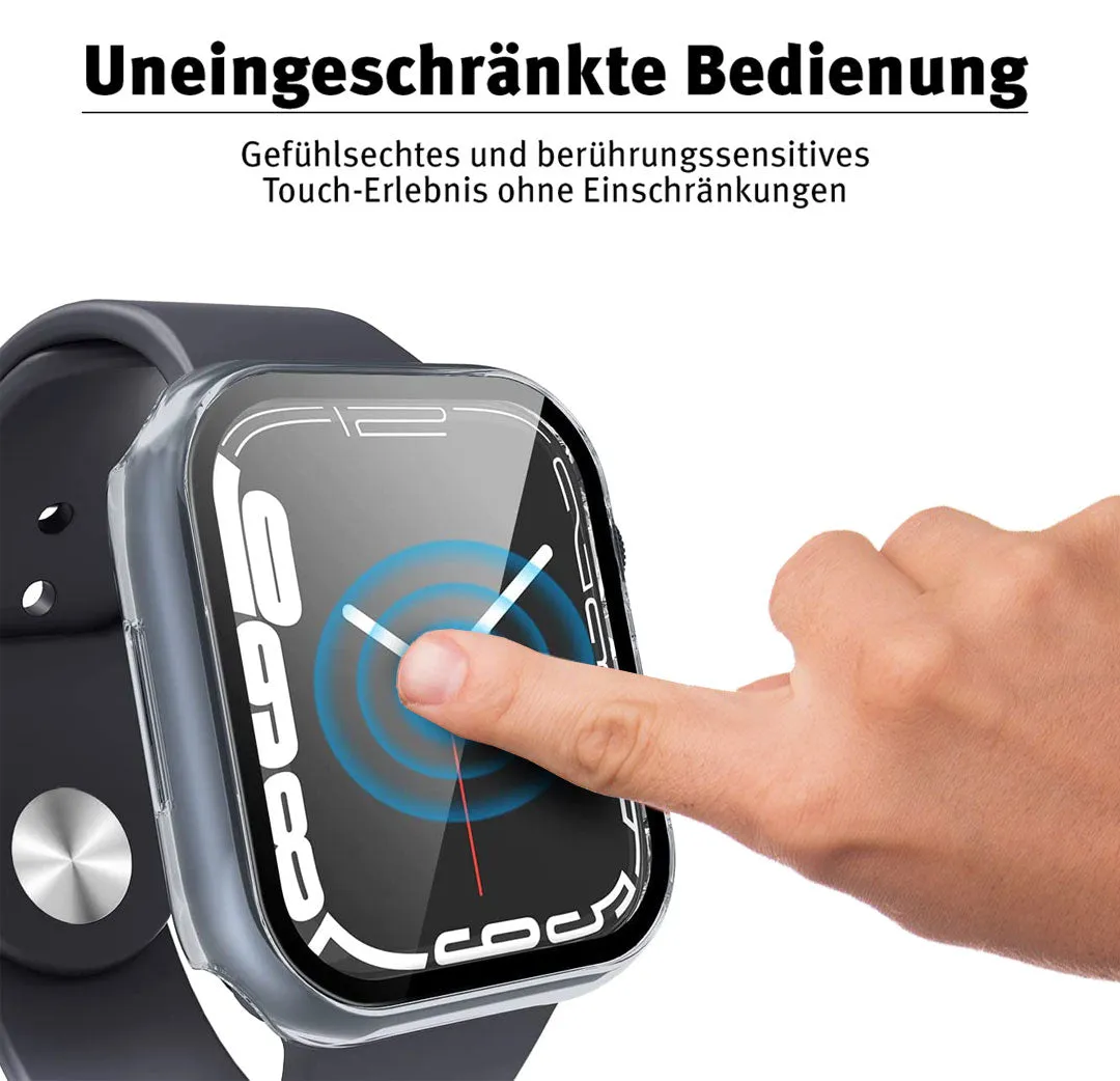 arktis FULLBODY Hülle Displayschutz 46mm Transparent 360