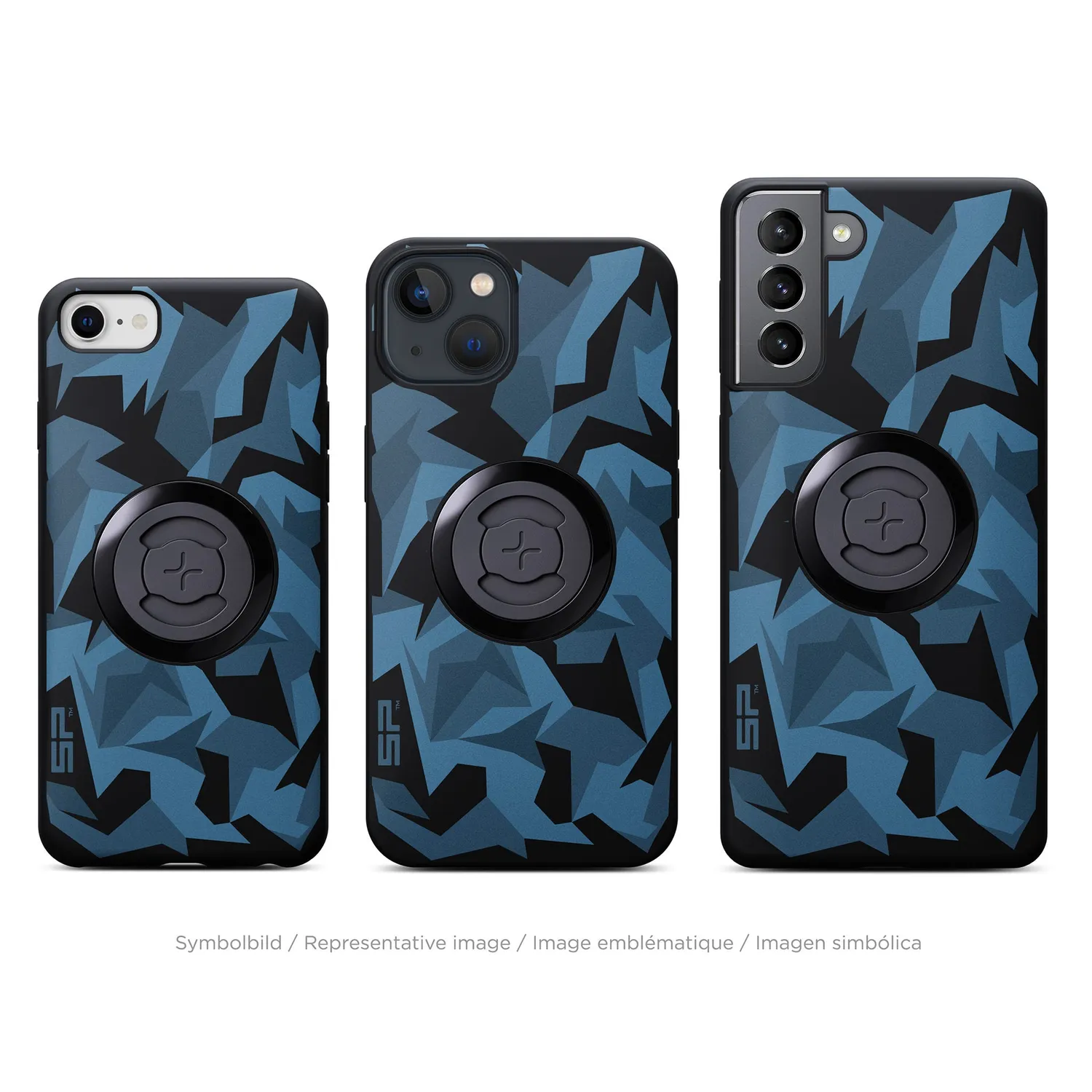 SP Connect Edition Phone Case Geo Camo Blue Handyhülle