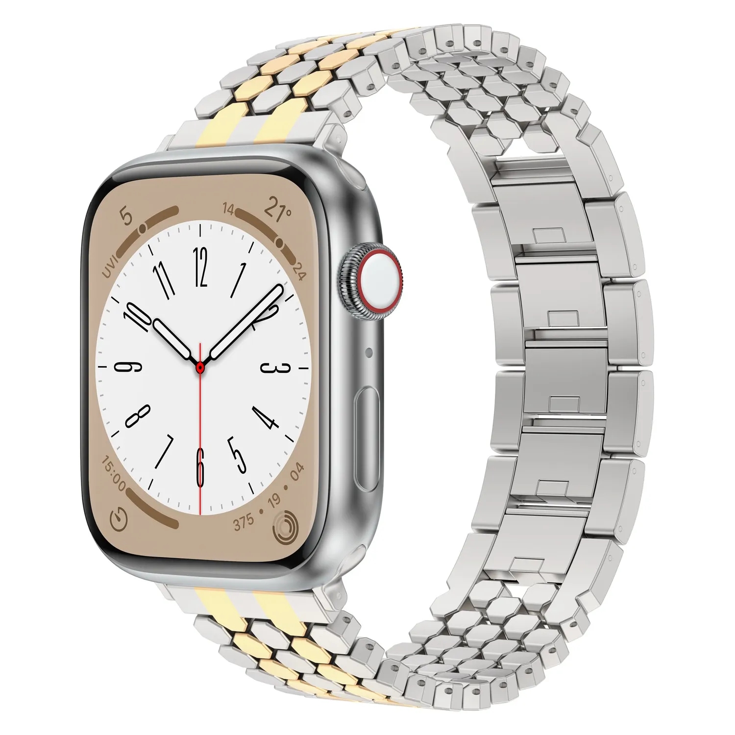 arktisband Polaris Edelstahl-Armband Silber 42/41/40/38 mm