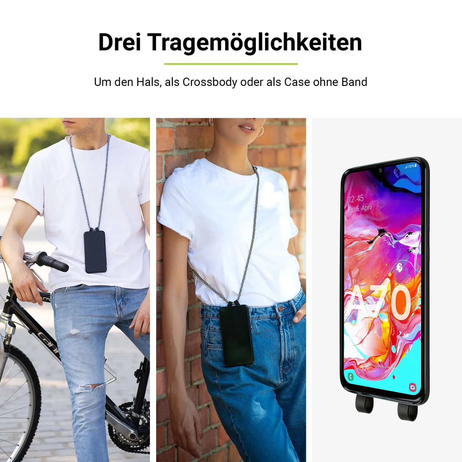Artwizz HangOn Case Galaxy S20 Handykette mit Kartenfach