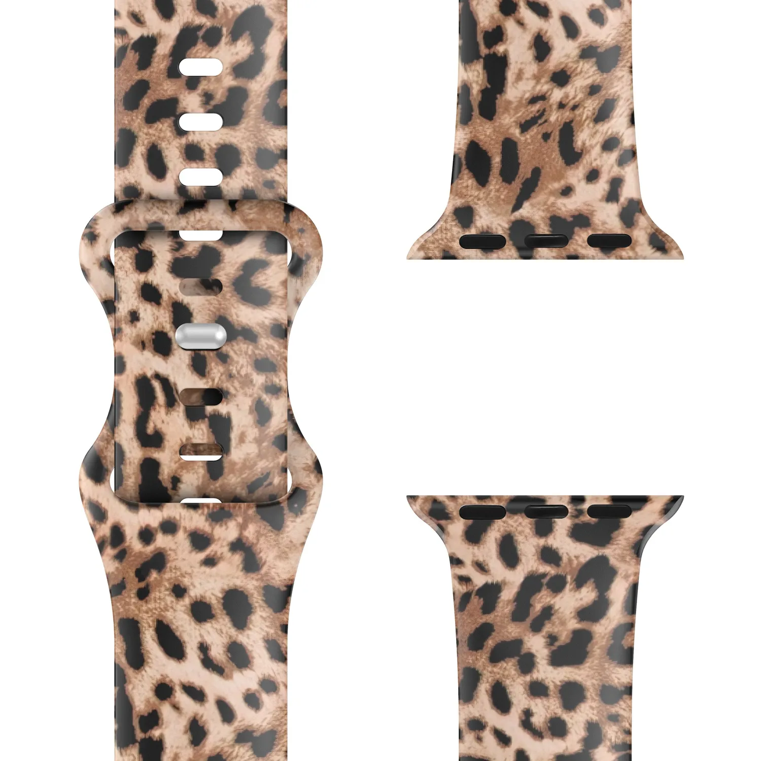 arktis Leopard Apple Watch Armband Silikon Leo