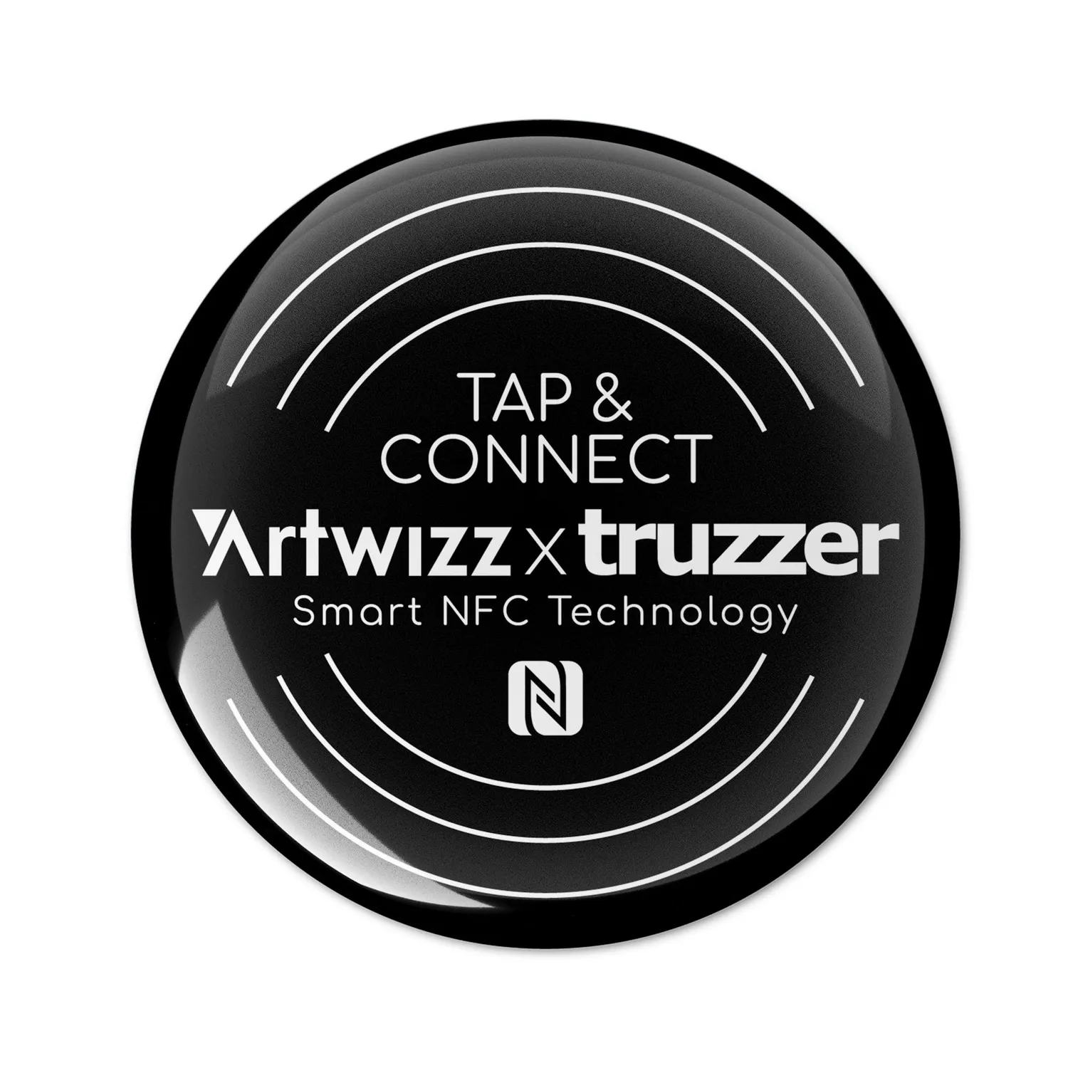 Artwizz NFC Smart Button Sticker vCard wiederbeschreibbar