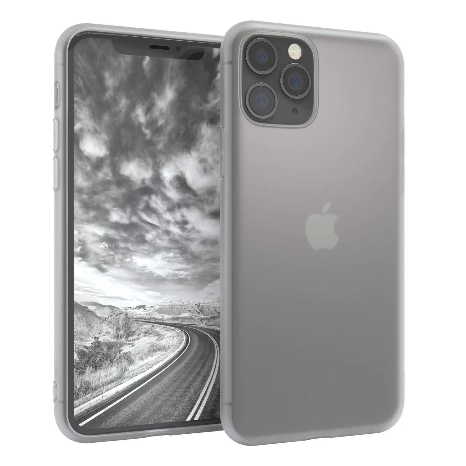 EAZY CASE iPhone 11 Pro Silikonhülle Transparent 0,8 mm dünn
