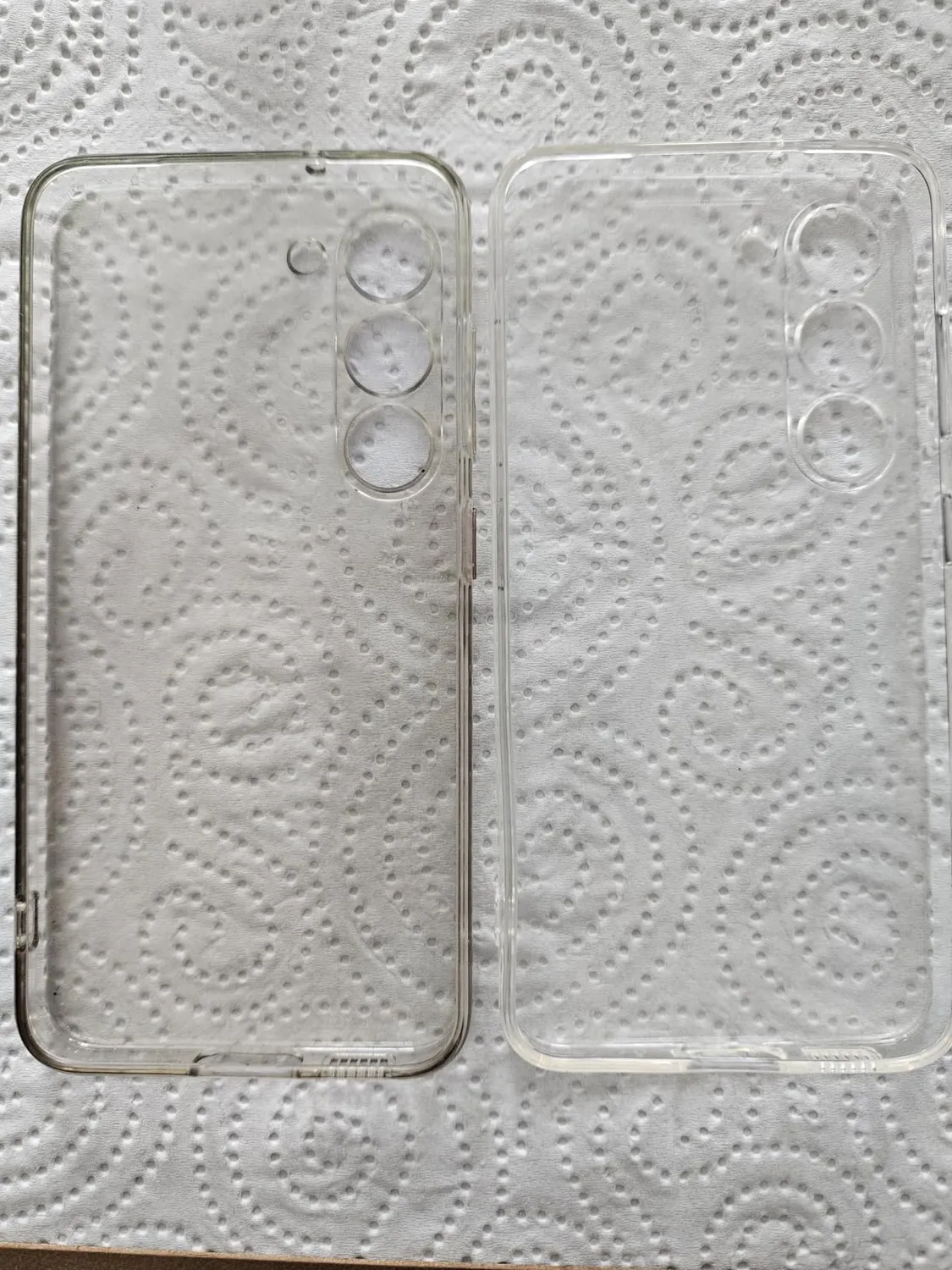 EAZY CASE Galaxy S23 Silikonhülle Transparent