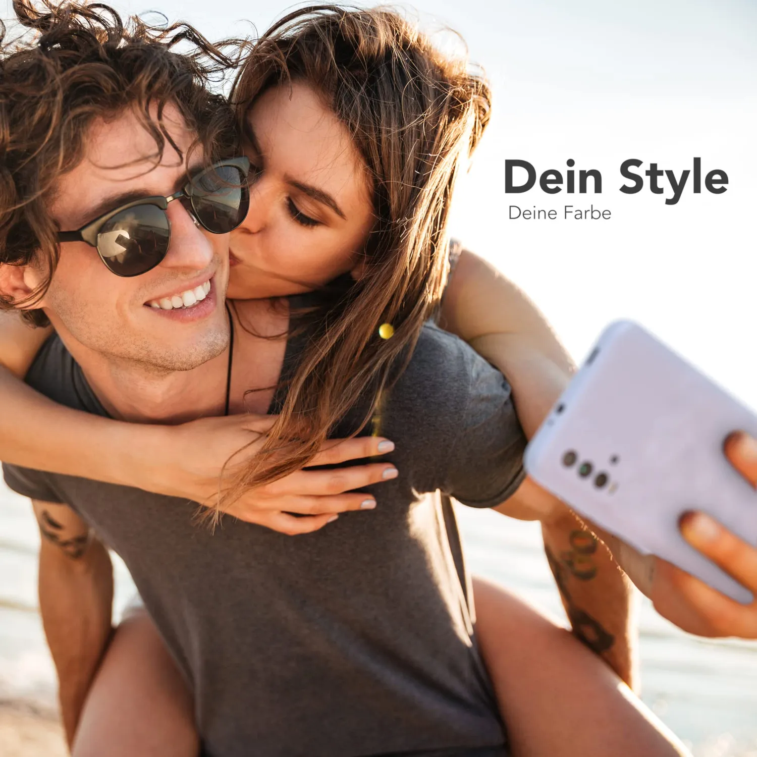 EAZY CASE Redmi 9T Silikonhülle Himmelblau