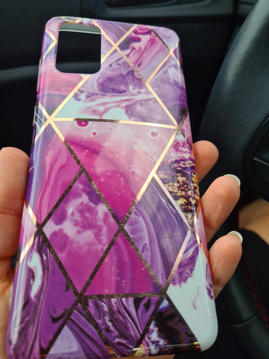 EAZY CASE Galaxy S20 Plus Handyhülle Blumen Rosé-Gold ultradünn