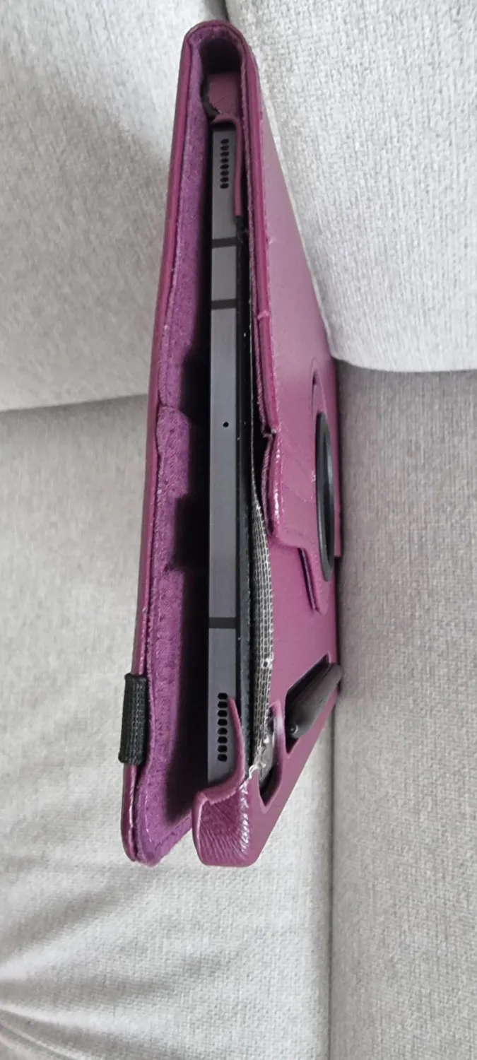 EAZY CASE Tab S10 Plus Tablethülle 360° Braun Kunstleder