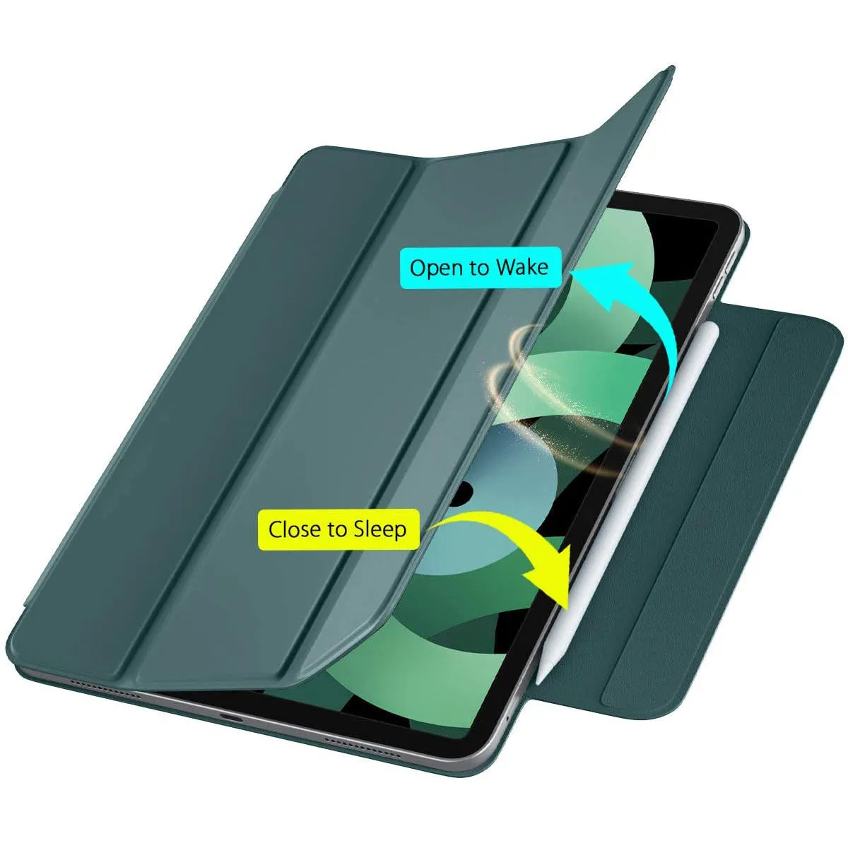 arktis Smart Case 2.0 iPad-Hülle iPad Air 10,9 Schwarz Pencil-Schutz