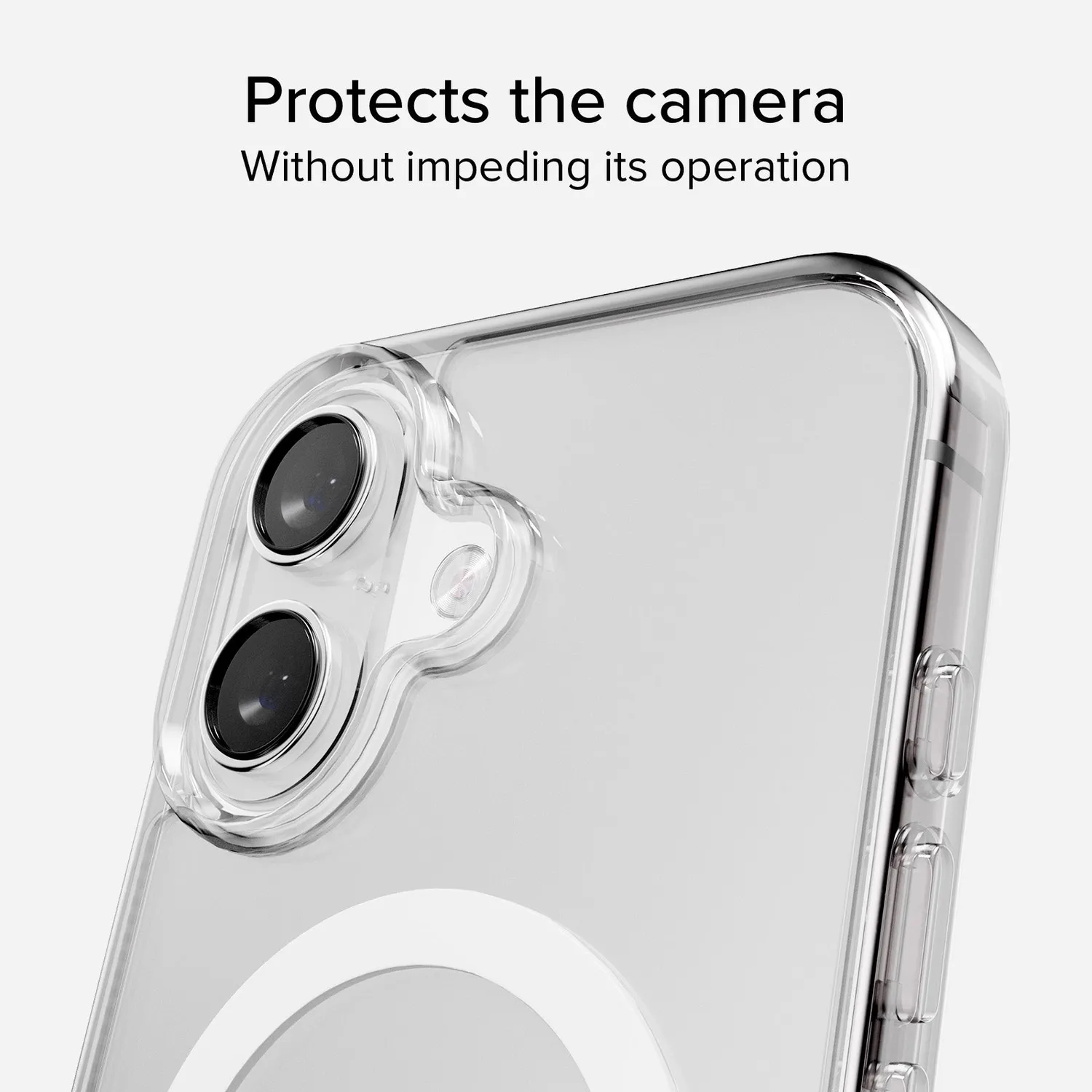 SBS iPhone 17 Handyhülle transparent MagSafe Hardcover