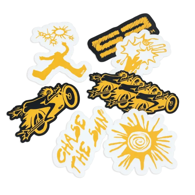 SP Connect Chase the Sun Sticker Pack Vinyl 7er