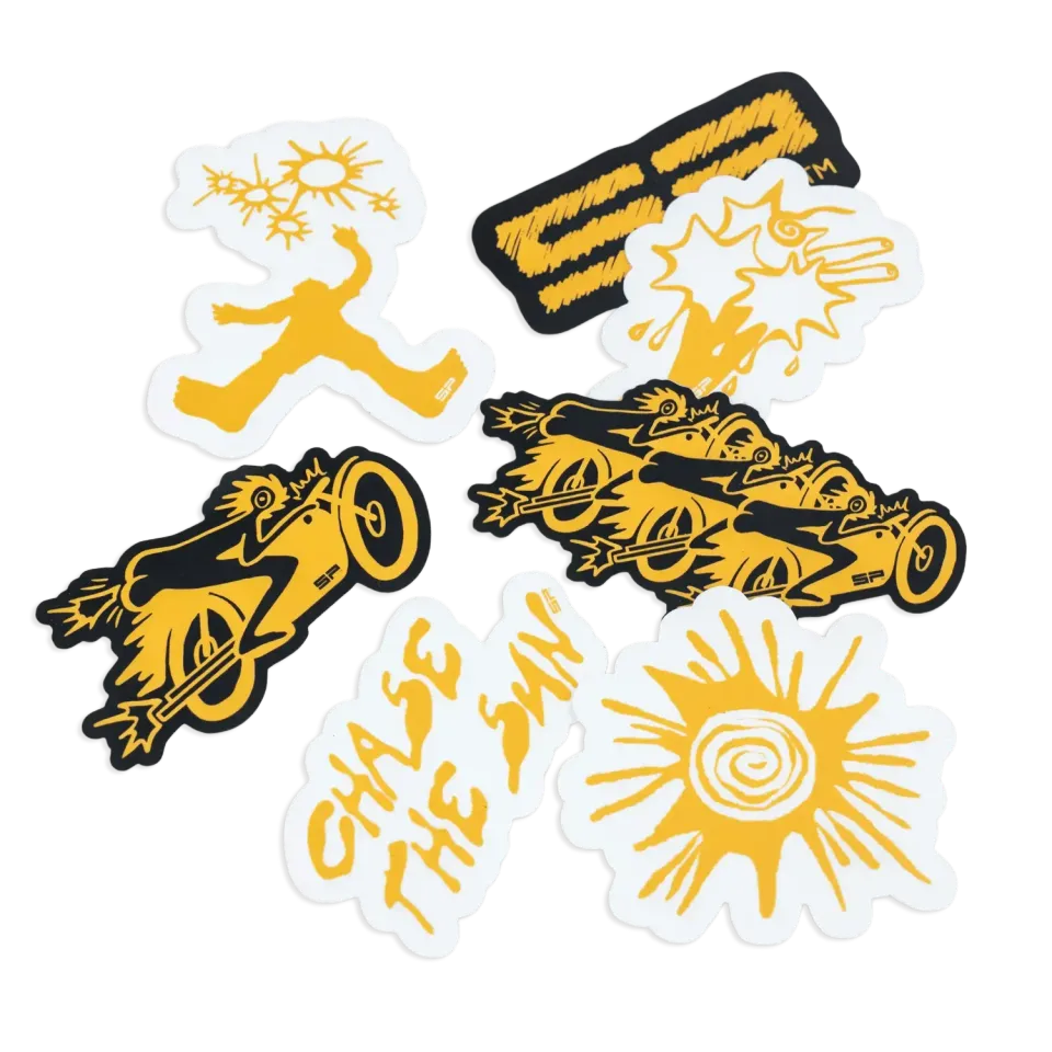 SP Connect Chase the Sun Sticker Pack Vinyl 7er