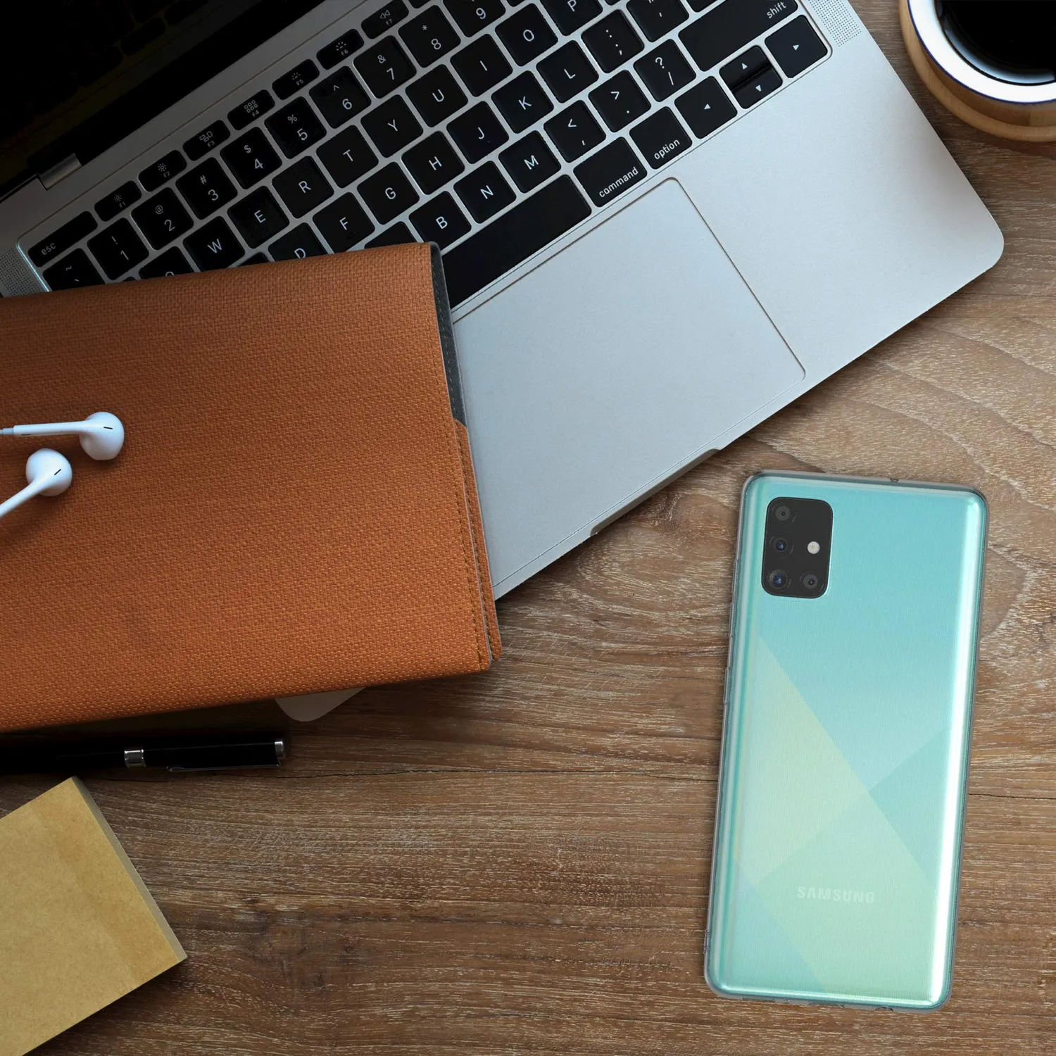 EAZY CASE Samsung Galaxy A51 Hülle Transparent Clear