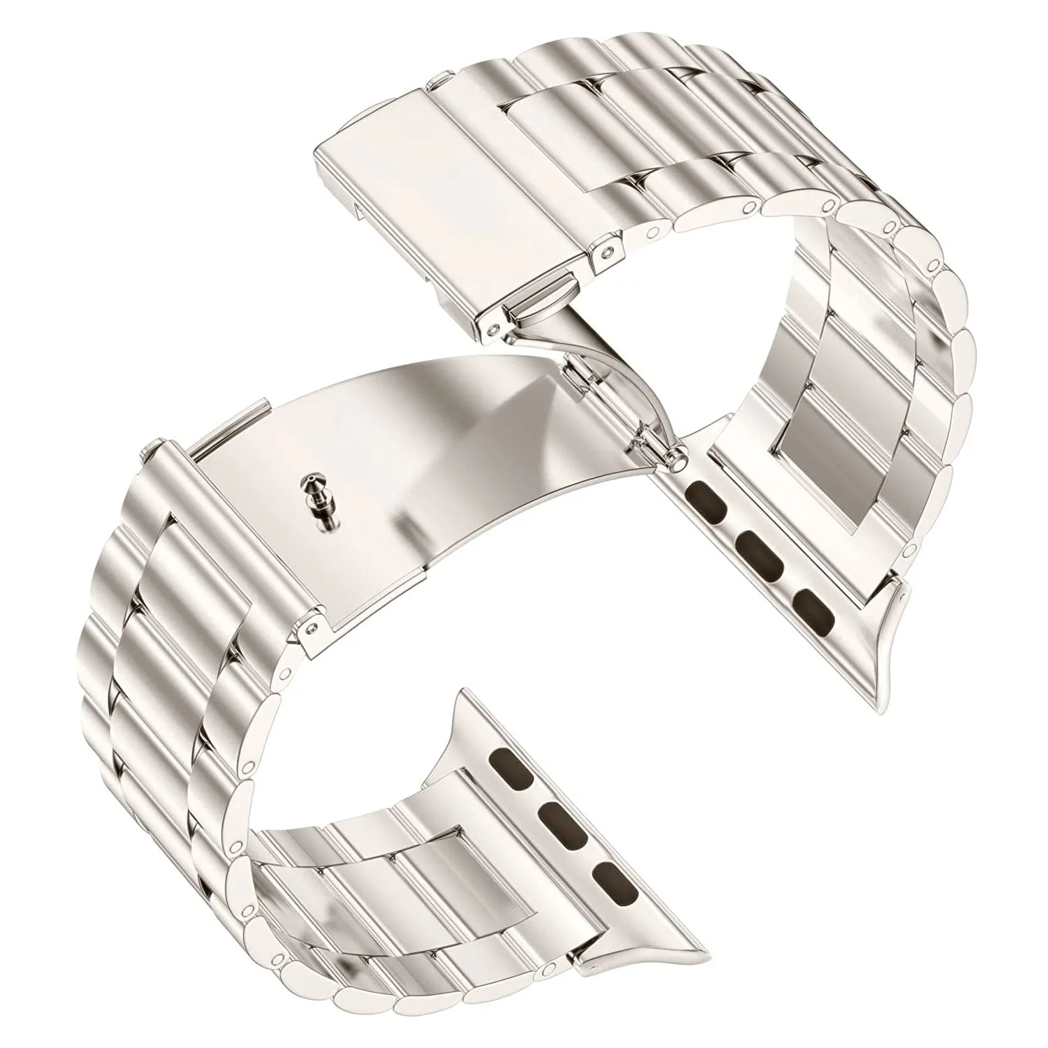 arktisband Arctica Apple Watch Gliederarmband Stahl