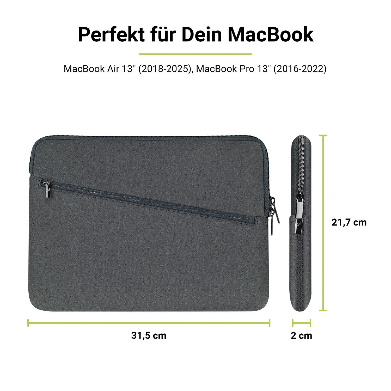 Artwizz Neoprene Sleeve Pro MacBook 13 Laptoptasche B-Ware