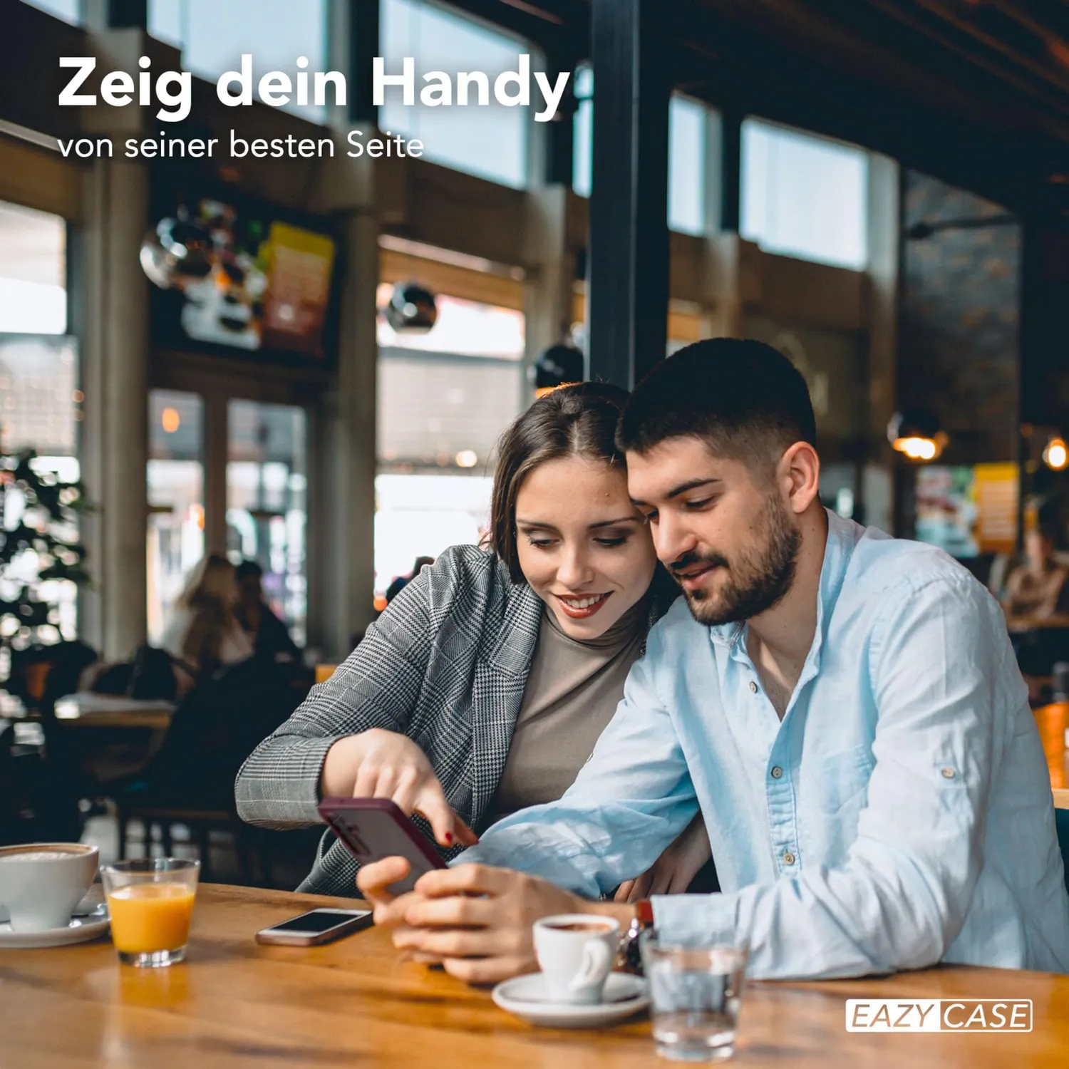 EAZY CASE Galaxy A16 Handyhülle Beere Qi Hybrid