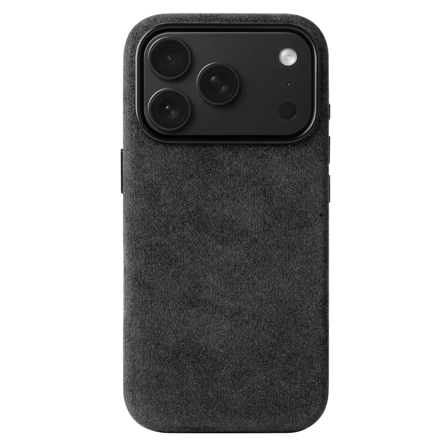 arktis iPhone 18 Pro Max Hülle Schwarz Alcantara