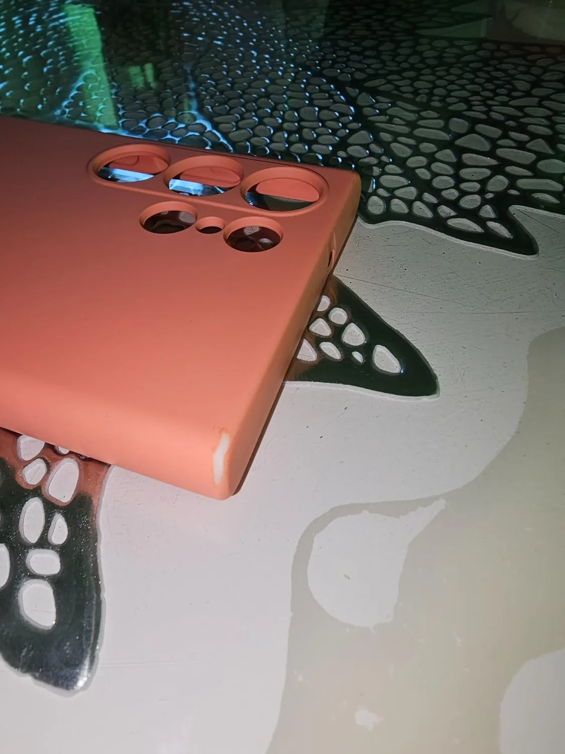 EAZY CASE Silikonhülle Galaxy S23 Ultra Altrosa