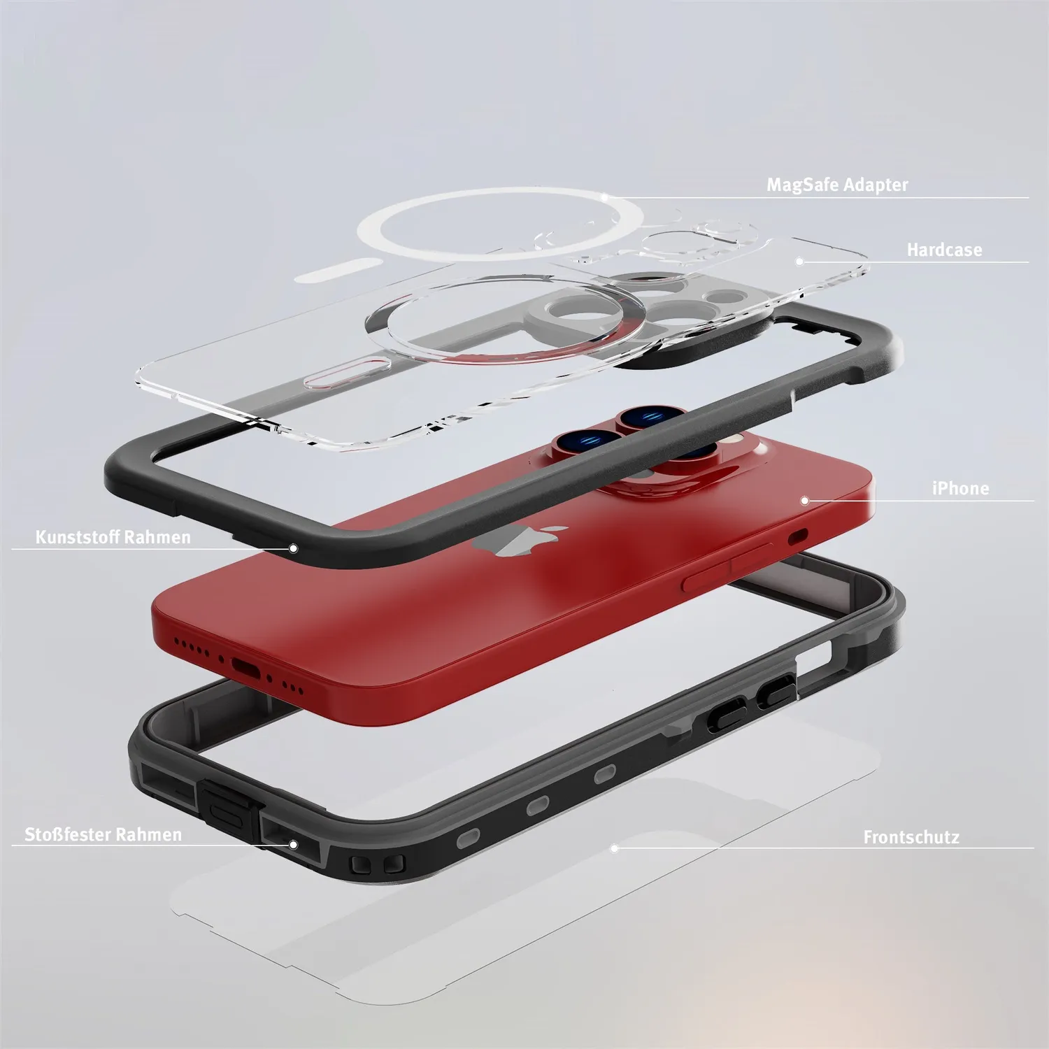 arktis Actioncase ULTIMATE iPhone 15 Hülle IP68