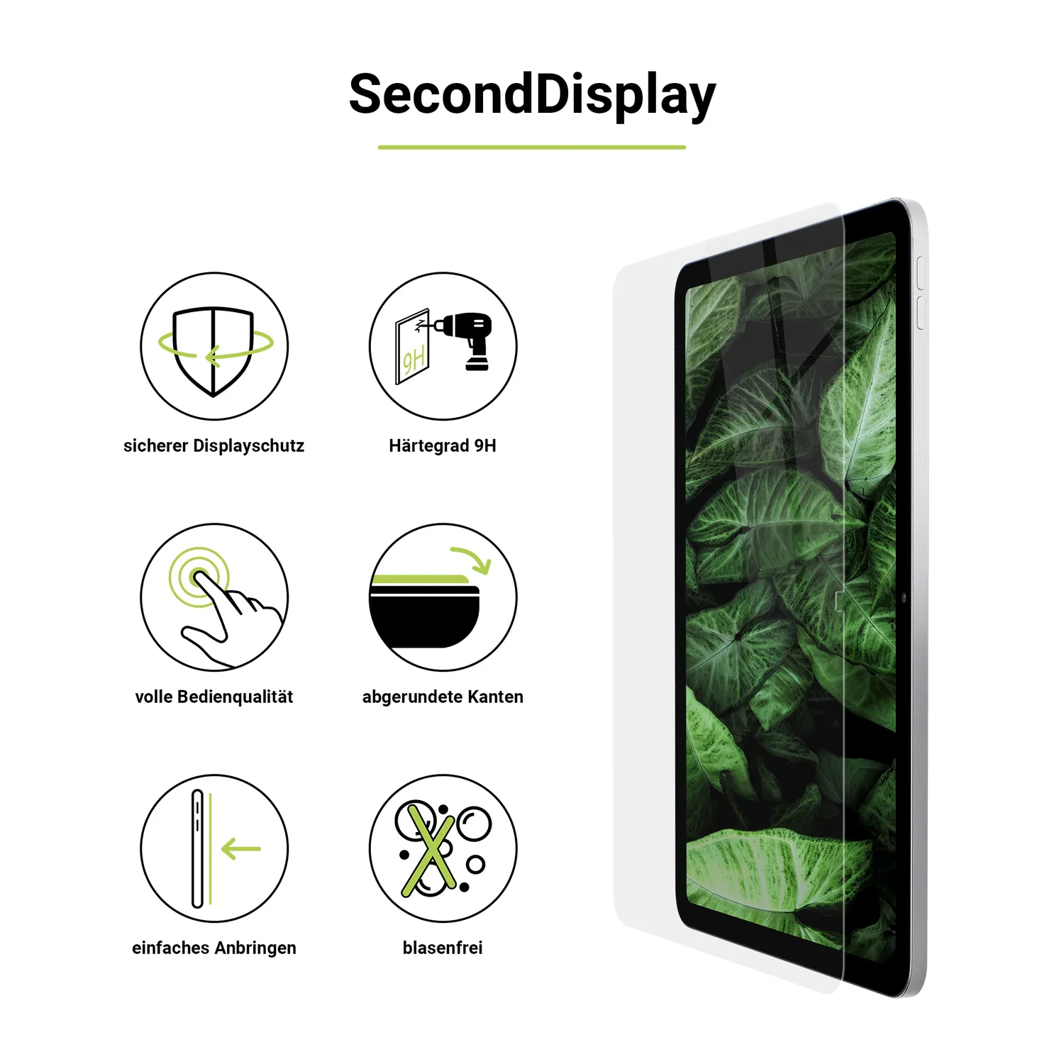 Artwizz SecondDisplay iPad 10,9 2022-2025 Panzerglas