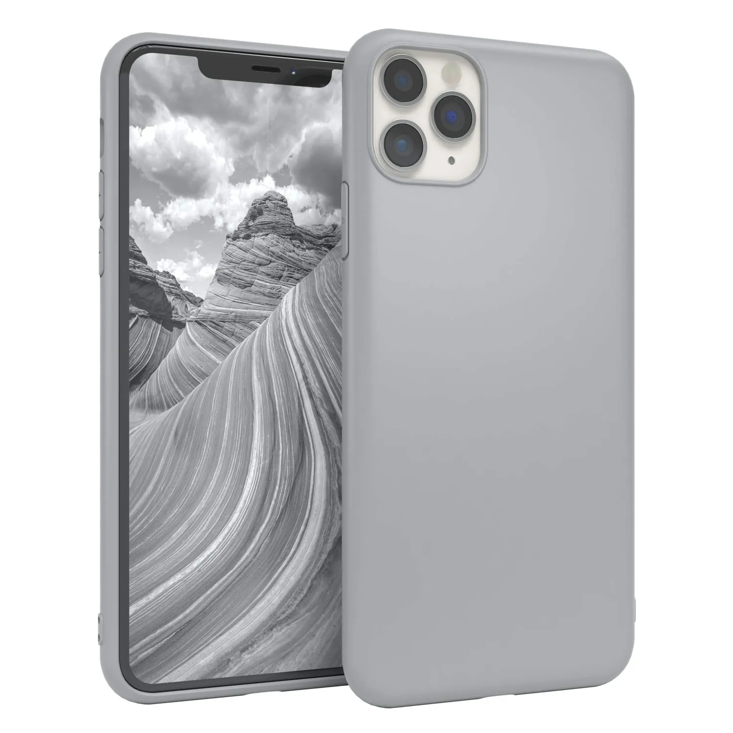 EAZY CASE Book iPhone 11 Pro Max Klapphülle Schwarz