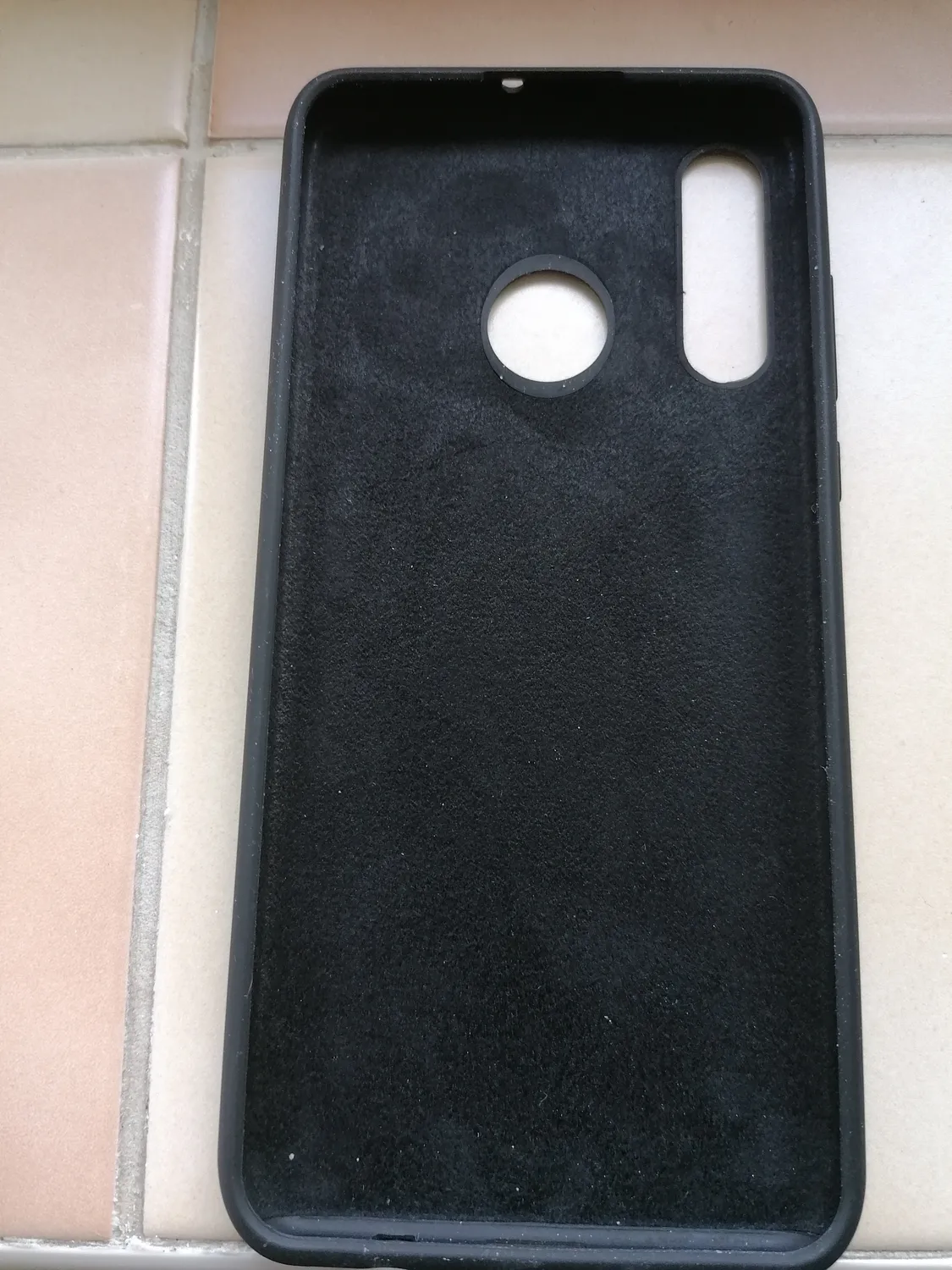 YATWIN Huawei P30 Lite Silikonhülle Schwarz dünn