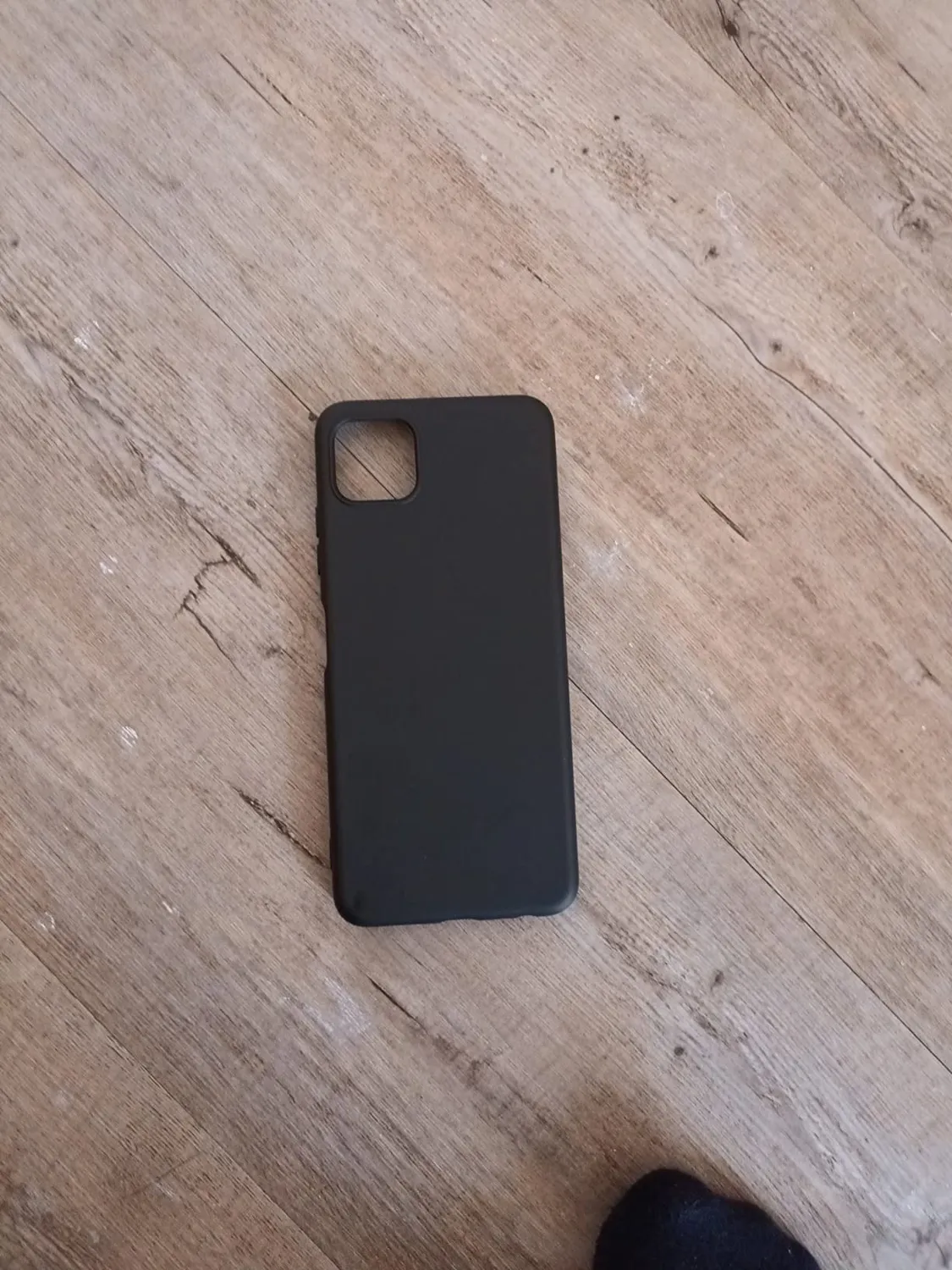 YATWIN Samsung Galaxy A22 5G Silikonhülle Schwarz