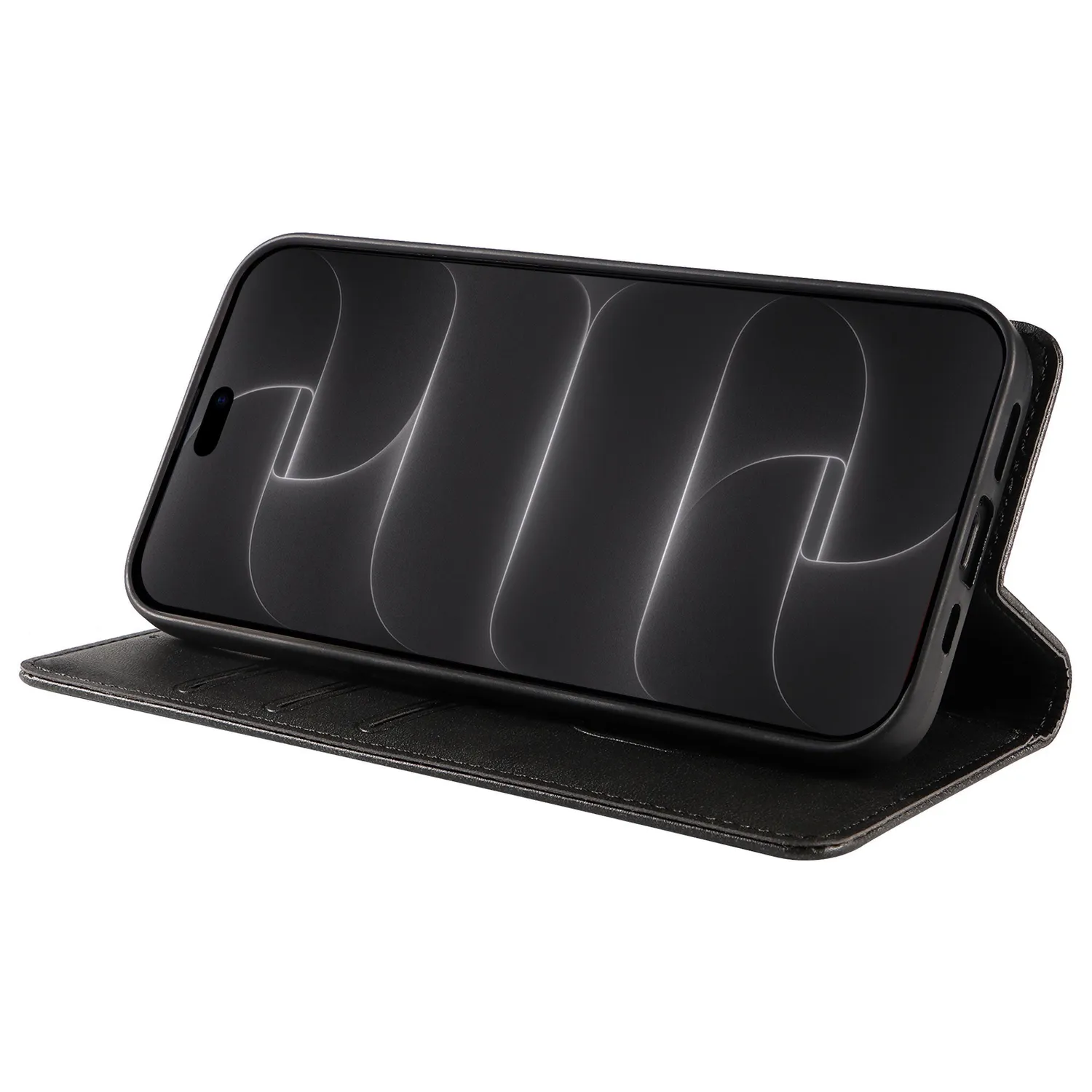 arktis iPhone 18 Pro Max Book Case Klapphülle Kunstleder