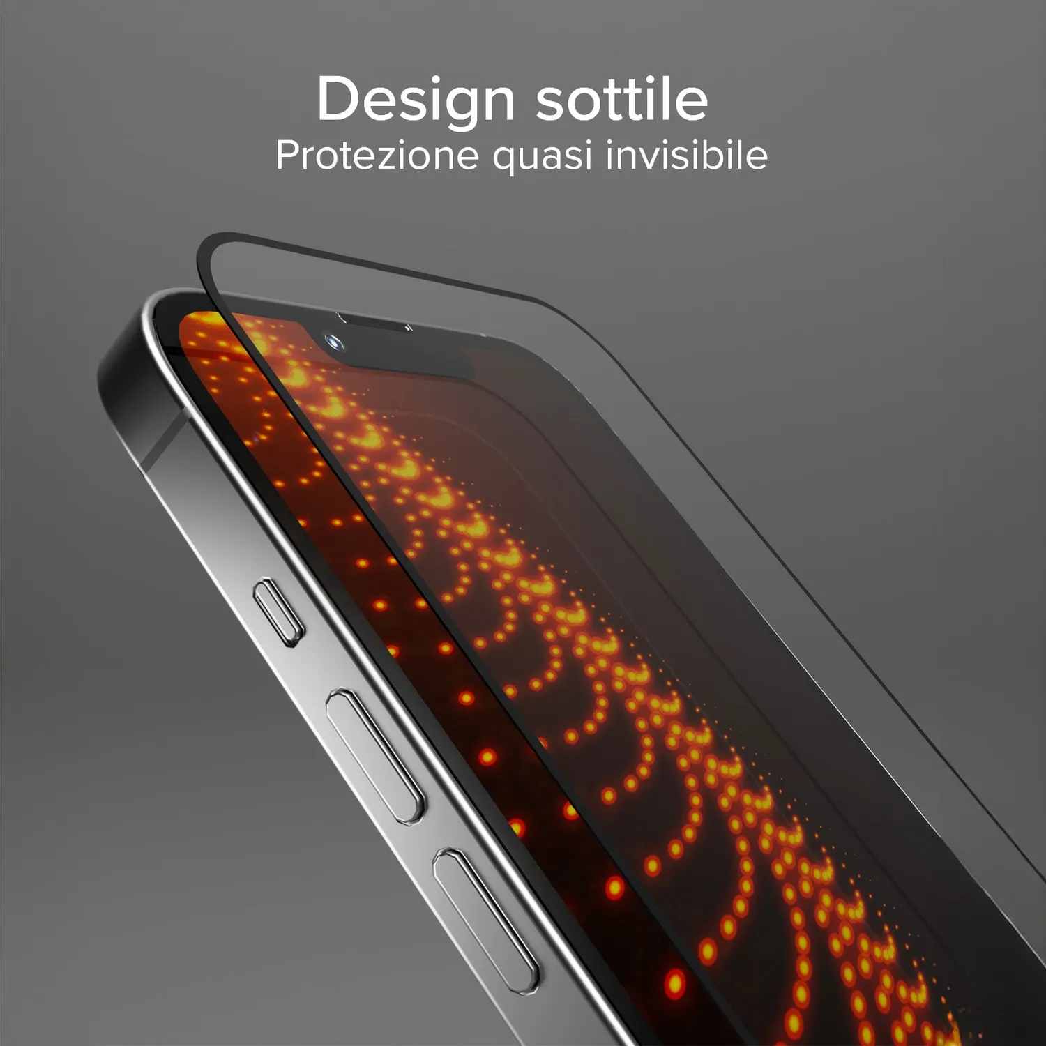 SBS D3O Panzerglas iPhone 16e/14/13/13 Pro transparent
