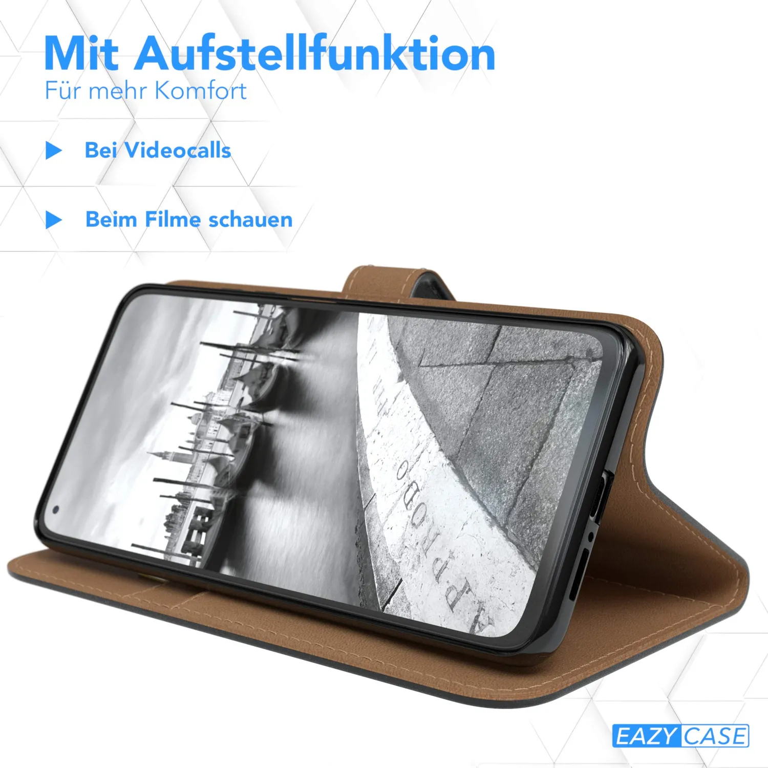 EAZY CASE Mi 10T / 10T Pro Klapphülle Book Schwarz Kartenfach