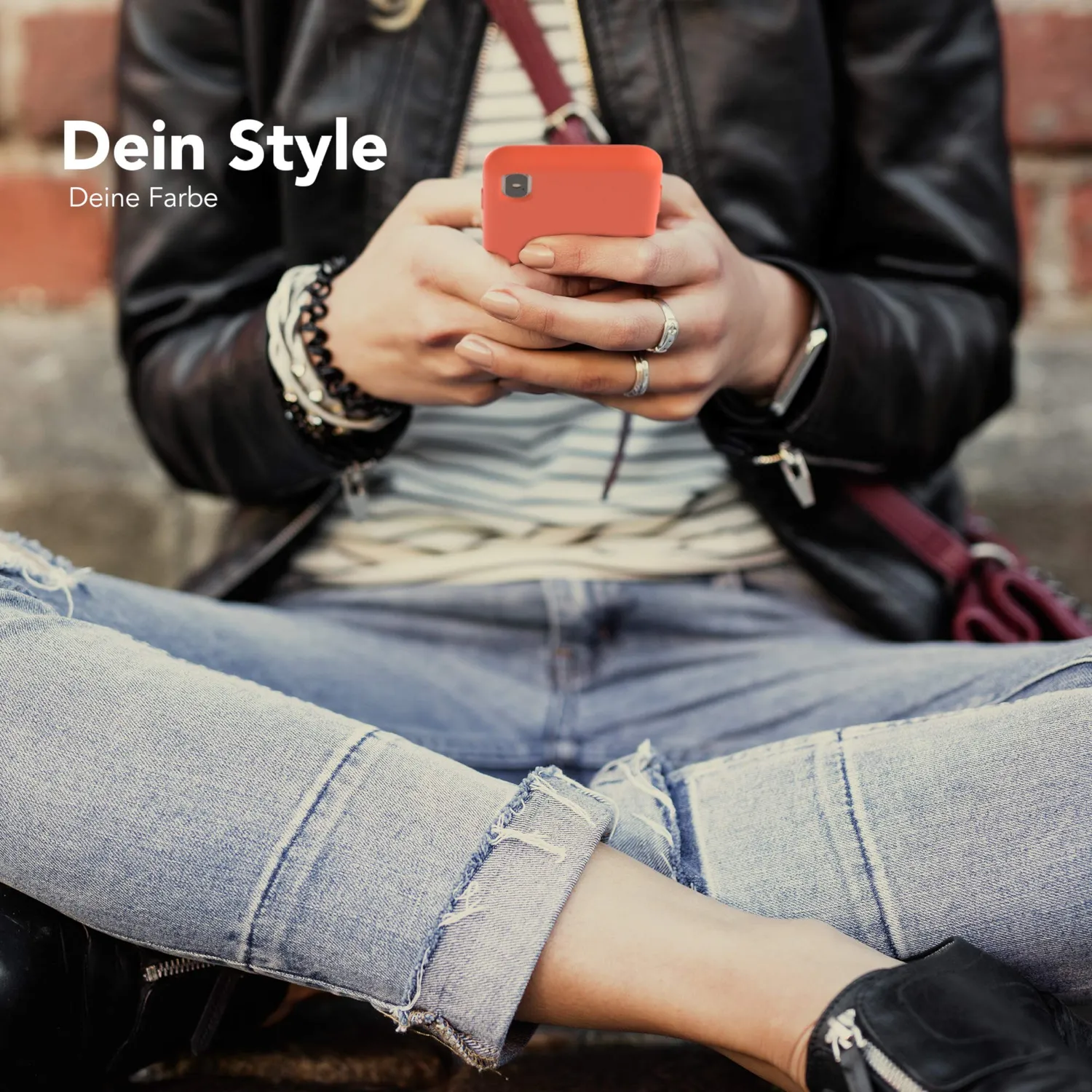EAZY CASE iPhone XS Max Nano Silikonhülle Koralle dünn