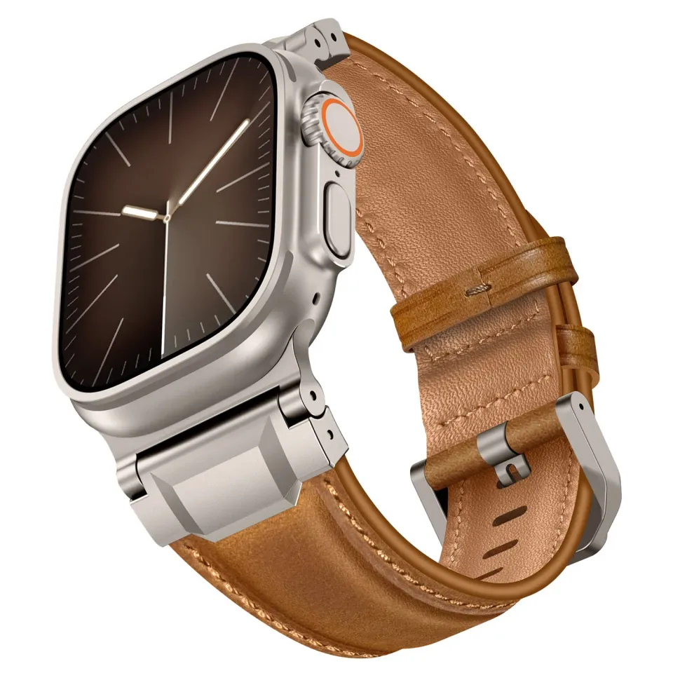 arktisband Delta Apple Watch Ultra Armband Braun 49mm