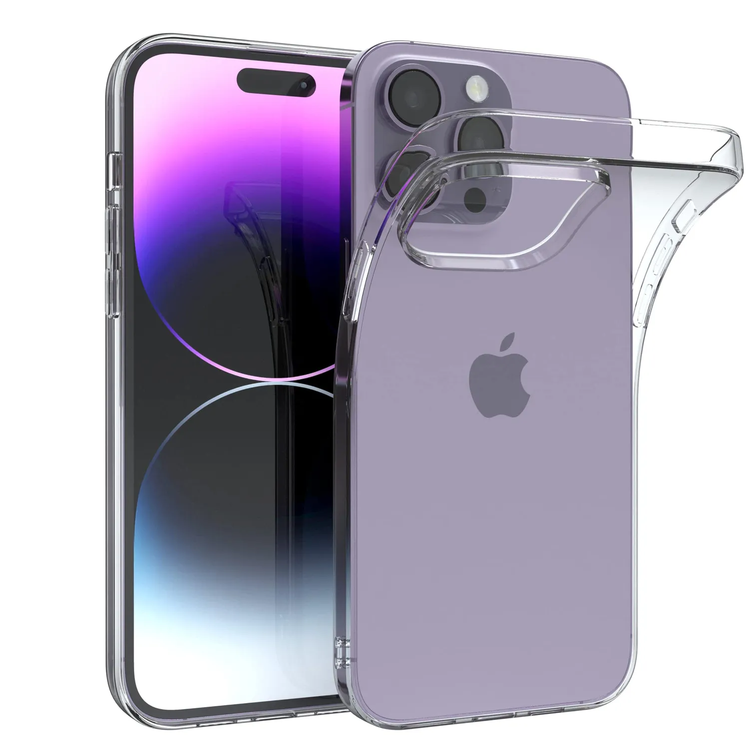 EAZY CASE iPhone 14 Pro Max Klapphülle Book Schwarz Kartenfach