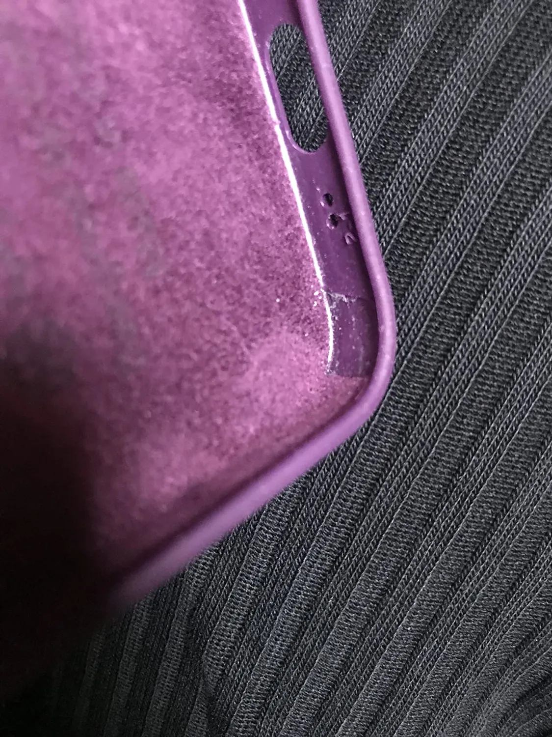 YATWIN iPhone 12 Mini Silikonhülle Weinrot Mikrofaser Glas