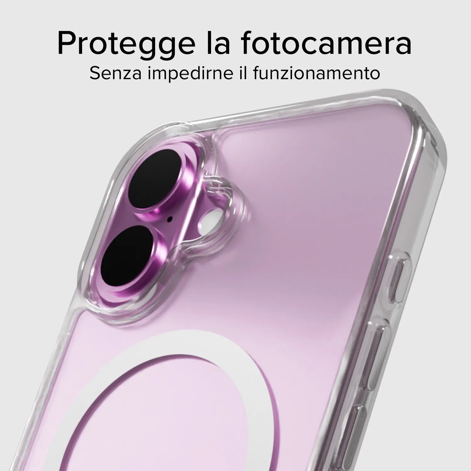 SBS MagSafe Hülle iPhone 16 transparent