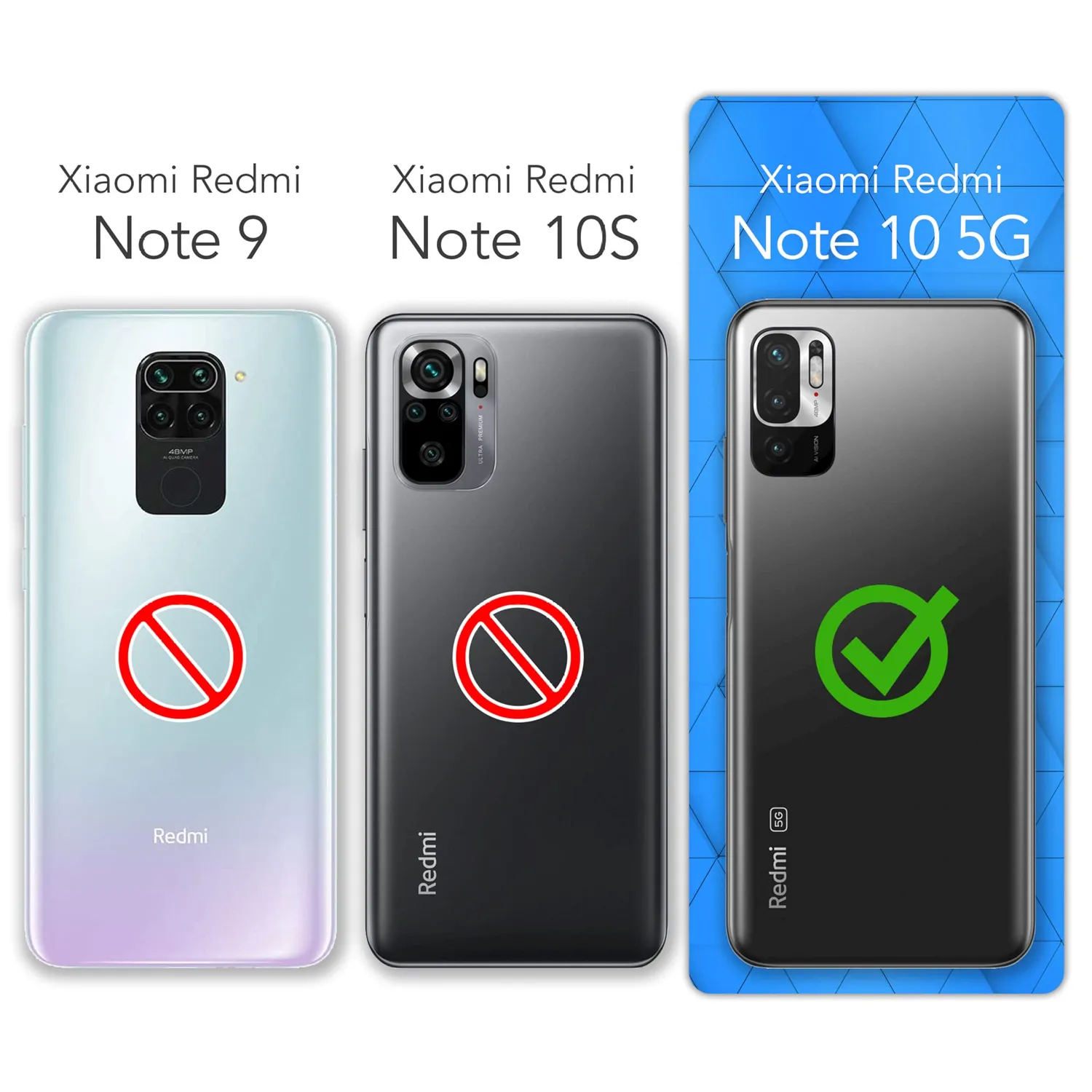 EAZY CASE Redmi Note 10 5G Klapphülle Schwarz Bookstyle