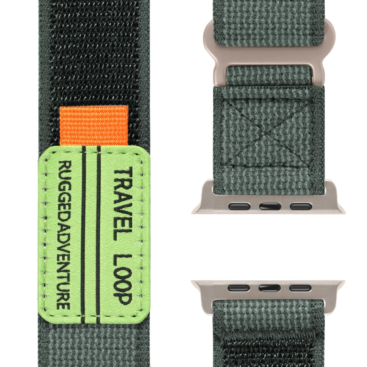 arktisband Travel Loop Apple Watch Armband Nylon Klett