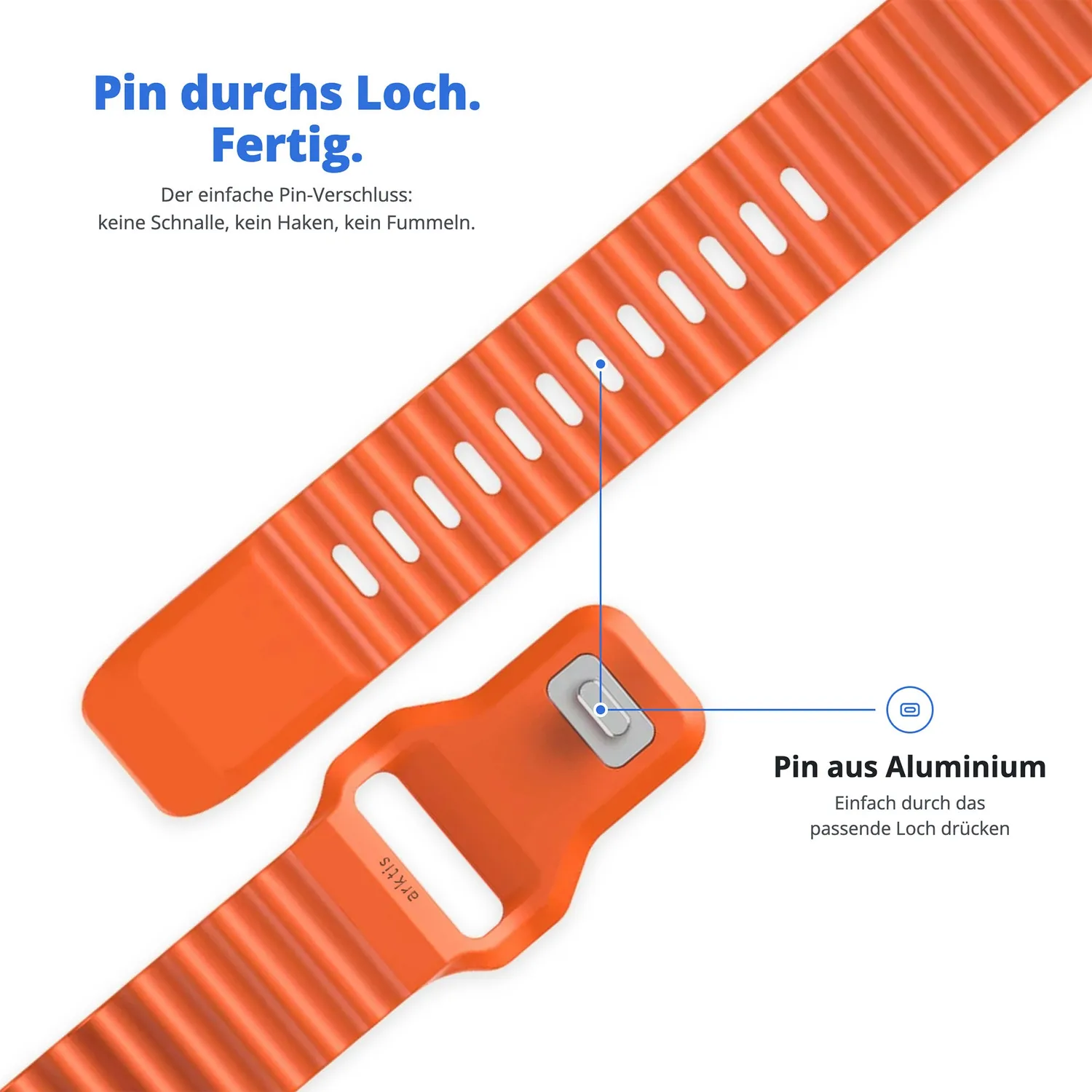 arktisband Motion Apple Watch Sportarmband FKM
