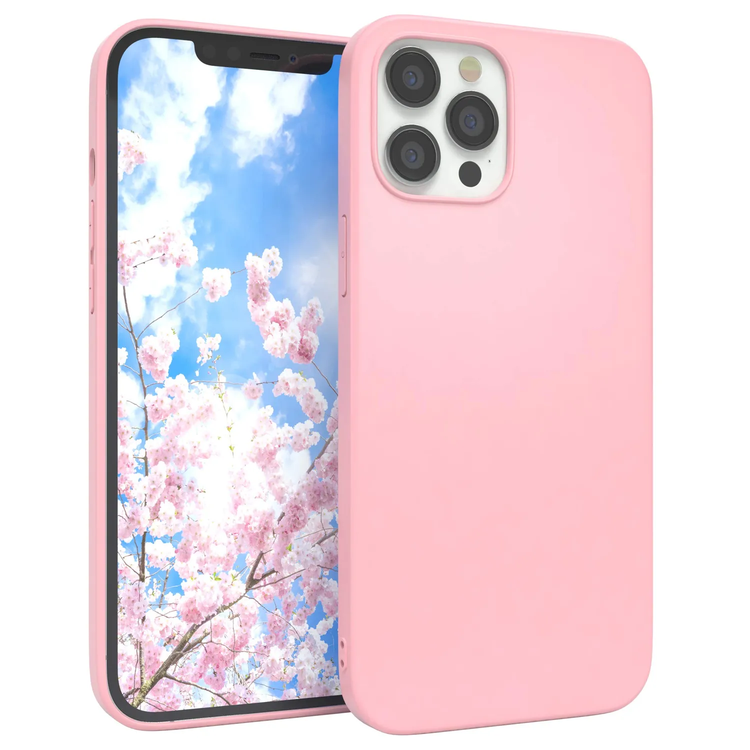 EAZY CASE iPhone 12 Pro Max Hülle Transparent dünn