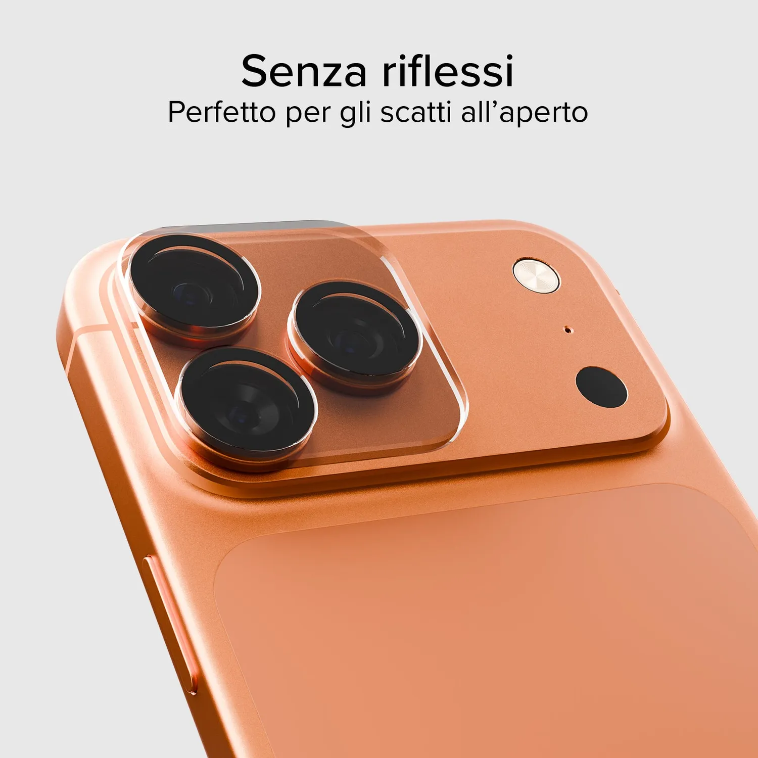 SBS Kameraschutz iPhone 17 Pro / Pro Max transparent Glas