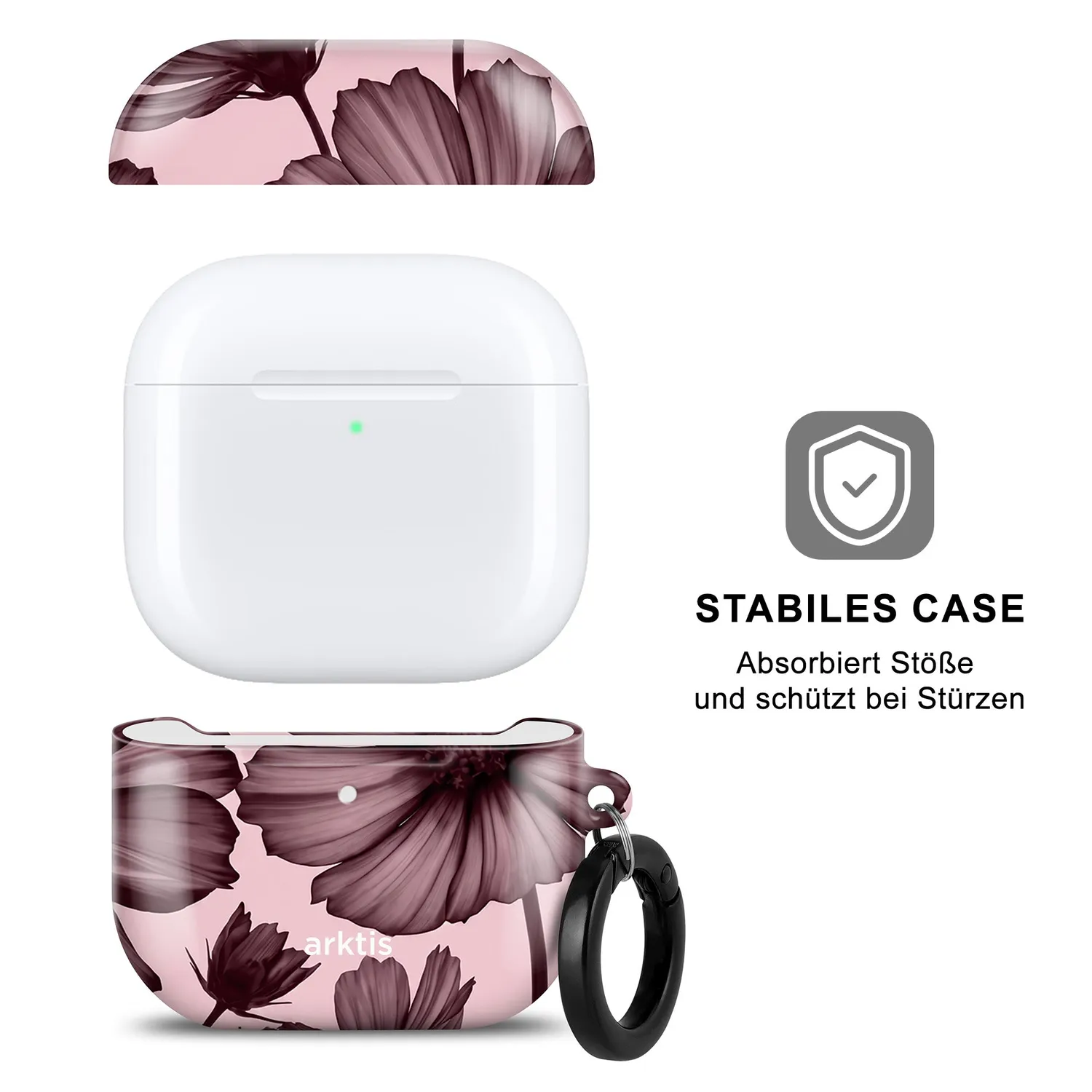 arktis Bloom AirPods 5 Hülle mit Print