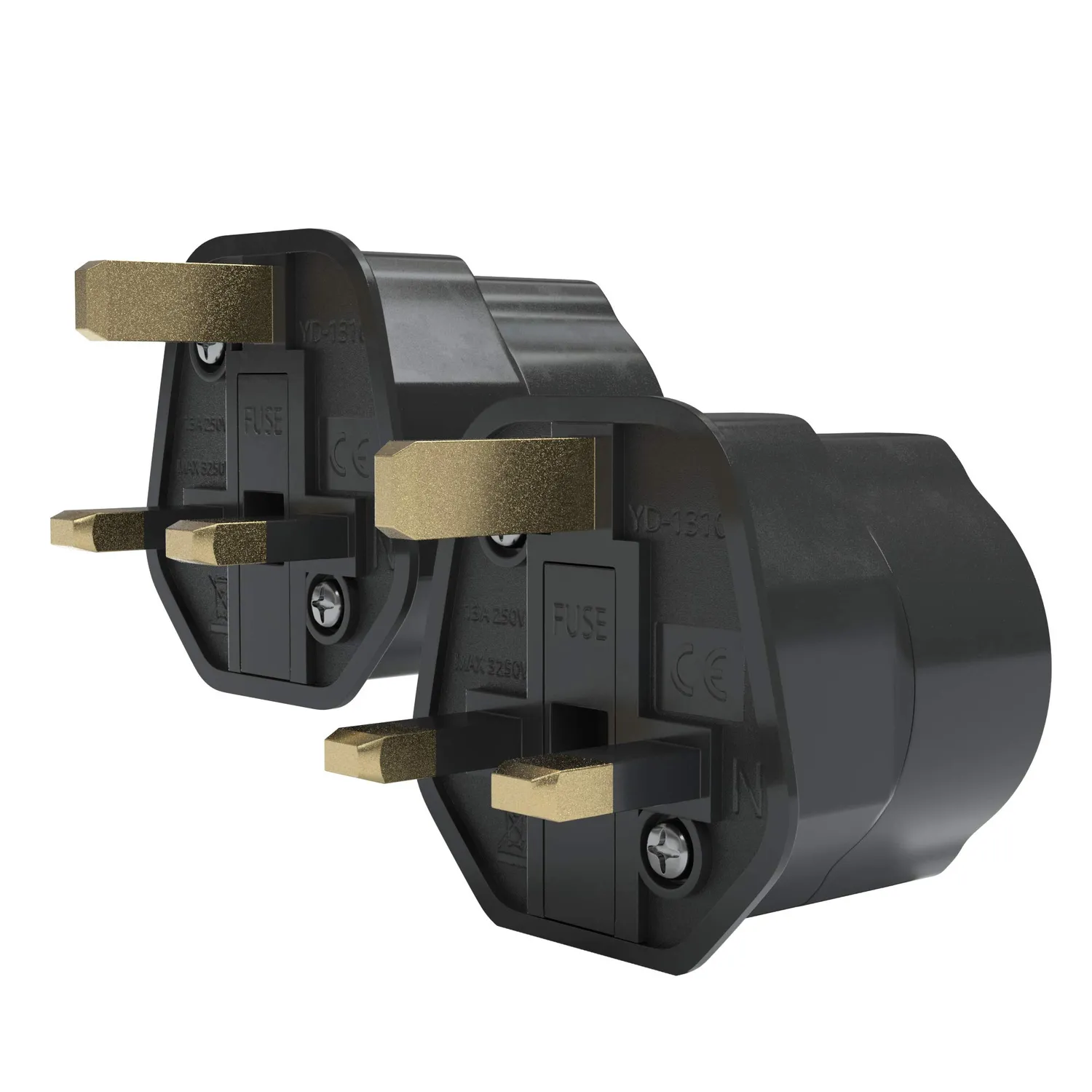 EAZY CASE UK Reiseadapter 2er Set weiß für England