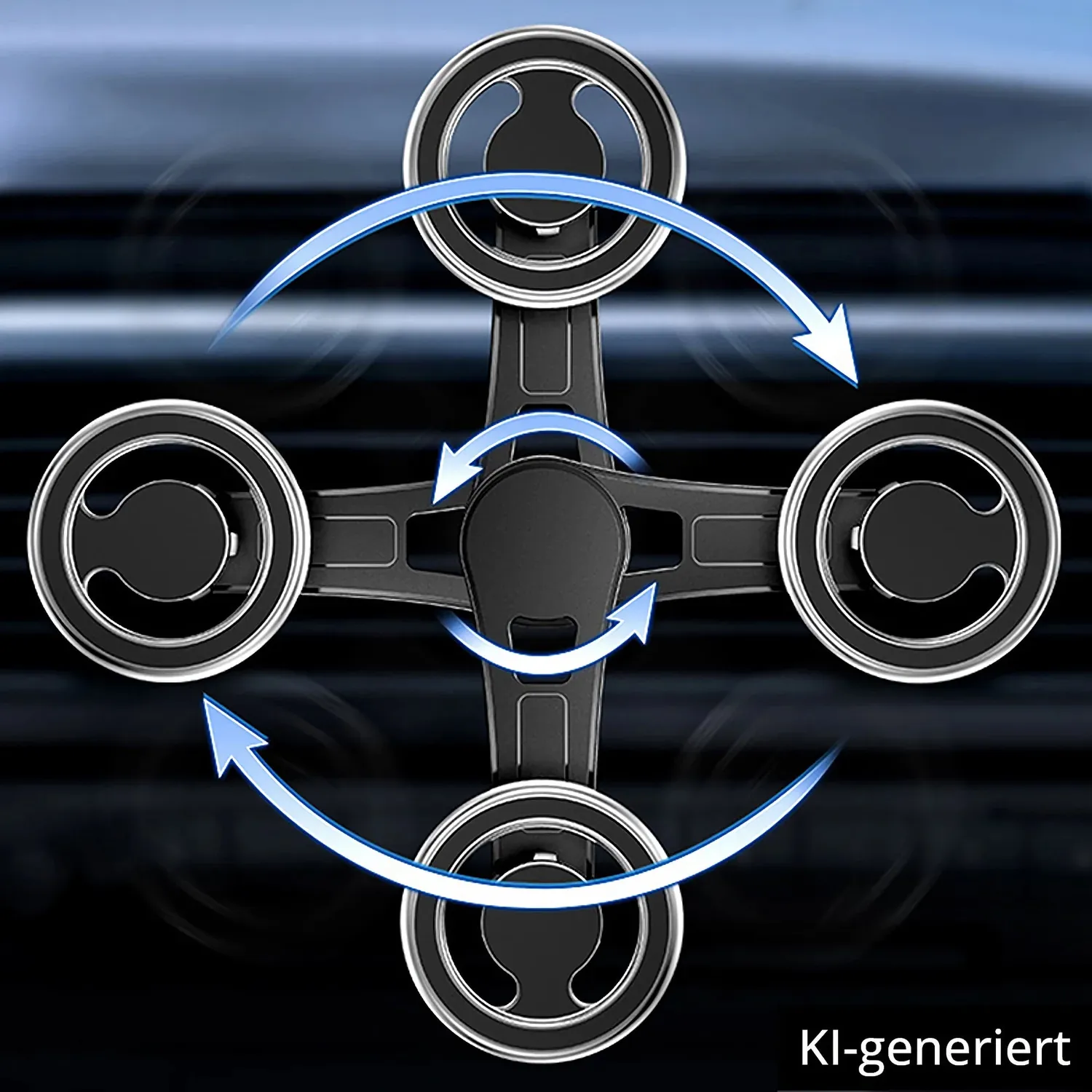 arktis MagSafe Autohalterung Lüftung 360 Grad Halter