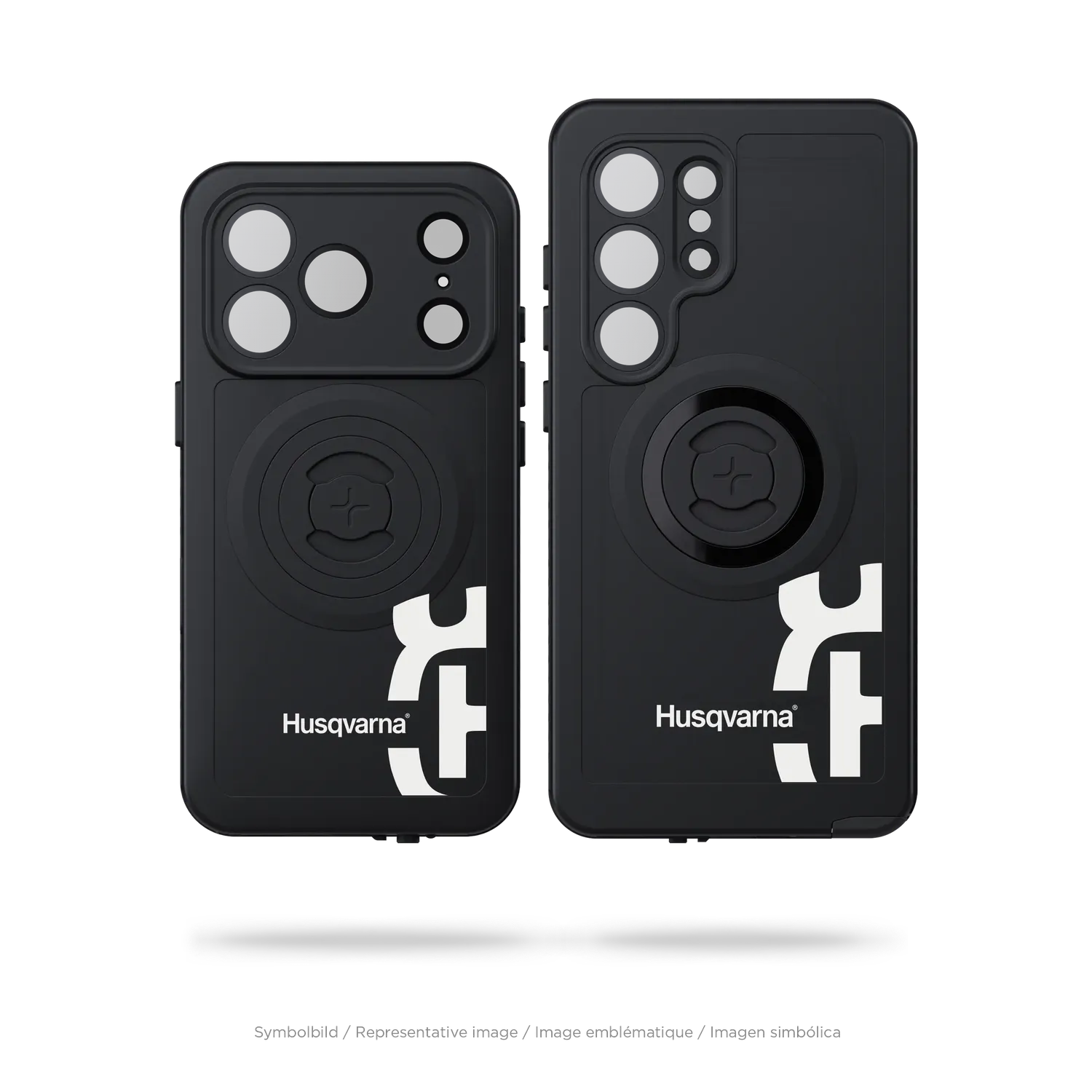 SP Connect Husqvarna Side Crown Handyhülle Logo Halter-Case